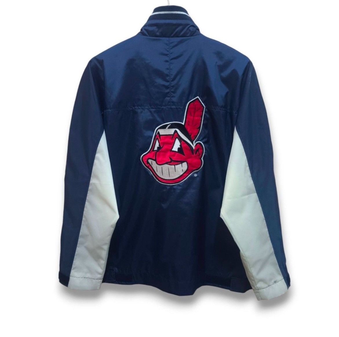 MLB × Mirage Vintage Cleveland Indians Mirage MLB Windbreaker Jacket Size US M / EU 48-50 / 2 - 2 Thumbnail