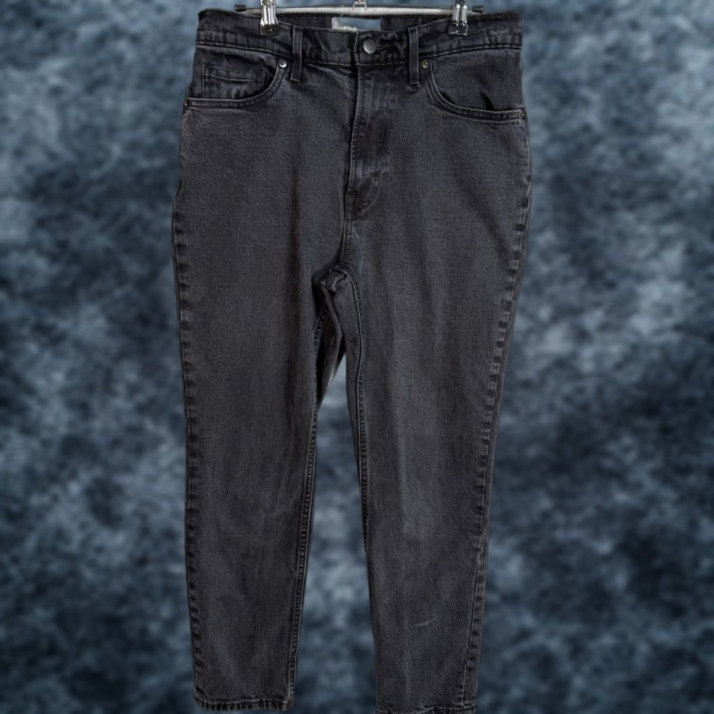 Everlane VINTAGE Everlane Jeans Womens 29 Cropped Black Cotton Denim 7/10 Women 29 Cropped Jeans Mens no? Size 29" - 1 Thumbnail