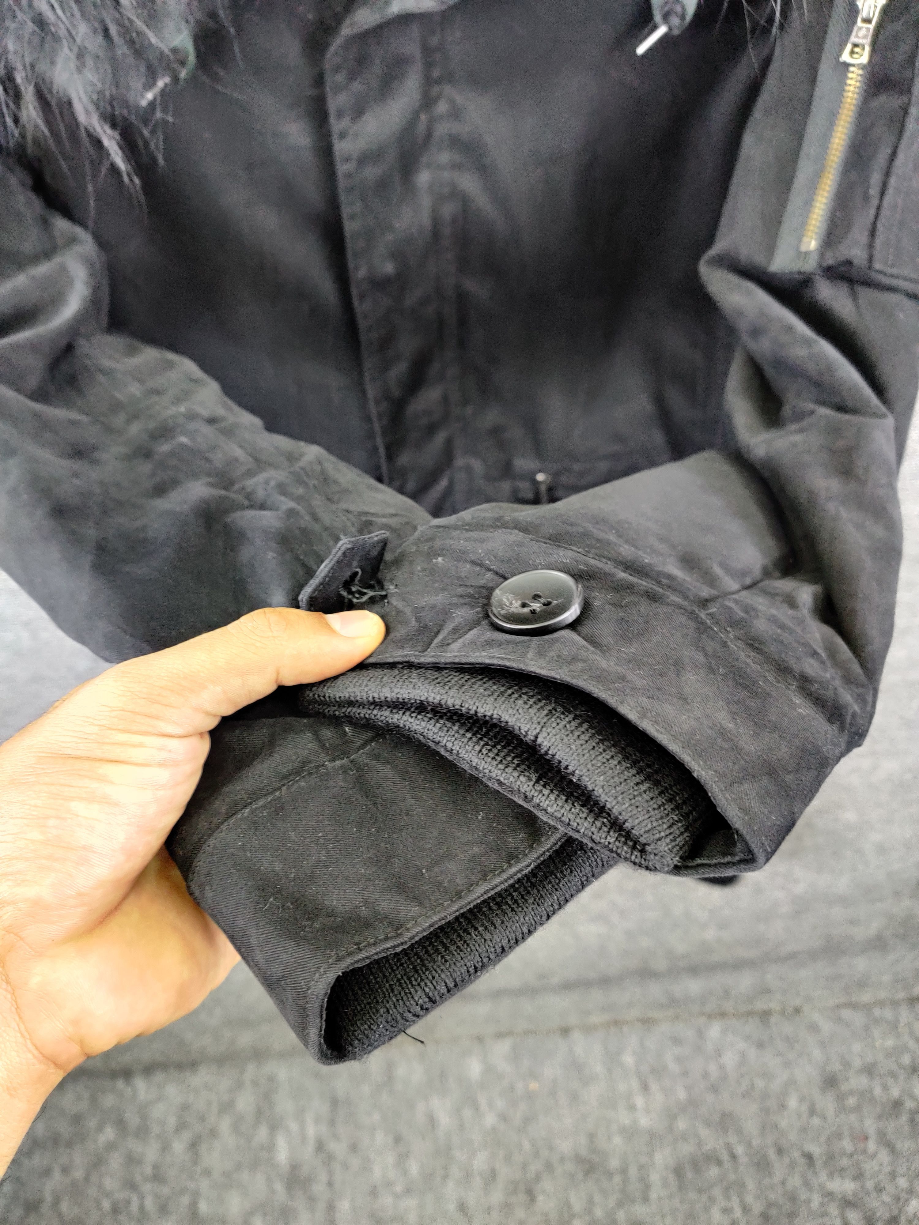 Japanese Brand Vintage Studious N-3B Parka Flight Fur Jacket Size US M / EU 48-50 / 2 - 10 Thumbnail