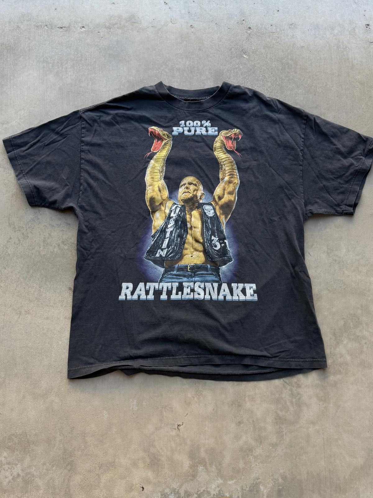 Other Vintage 90s Stone Cold Steve Austin Rattlesnake Tee XL/XXL Size US XXL / EU 58 / 5 - 1 Thumbnail