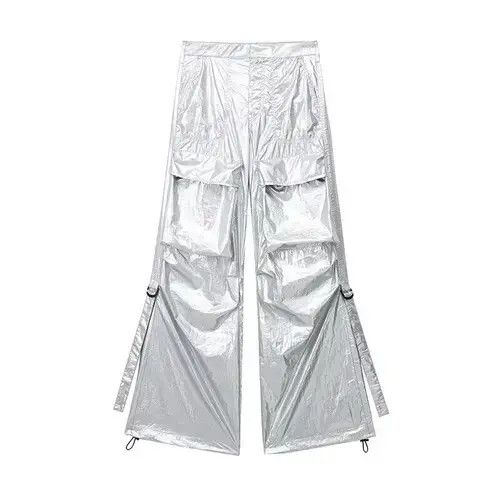 Other Silver Pants Cargo Baggy Size US 32 / EU 48 - 1 Thumbnail