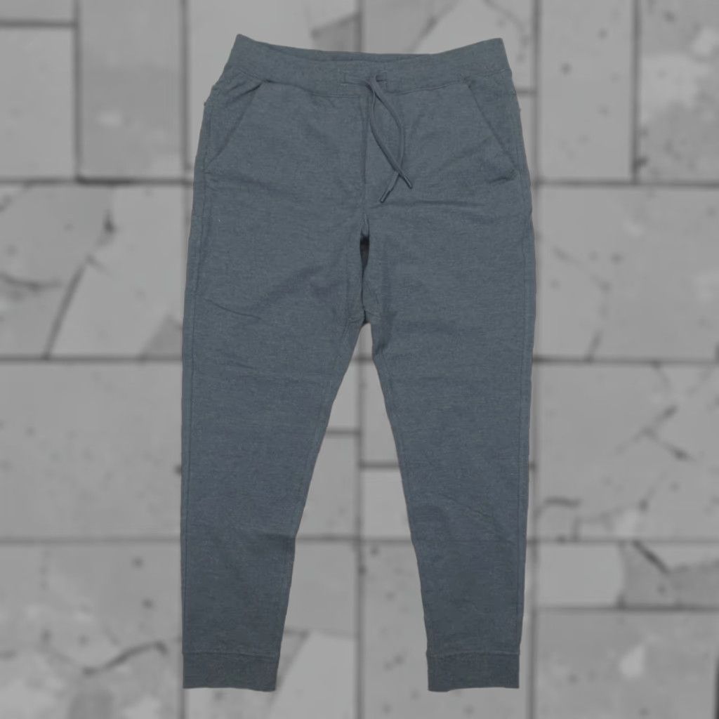 Vintage Birddogs Jogger Pants 2XL Grey Blue Stretch Athletic Tapered Inseam 30" Pockets Machine Washable Men Sports Athleisure Gym & Training Size US 39 - 1 Thumbnail