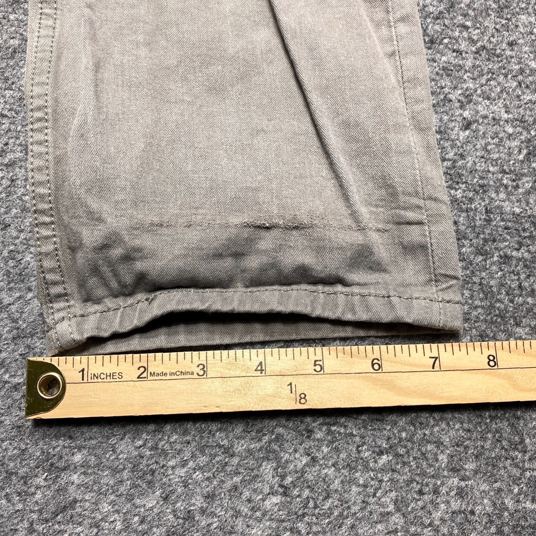 Levi's Levi's 502 Regular Taper Jeans Mens 38x30 Tan Regular Zip Fly Khaki Cotton Blend Denim 5-Pocket Usa Western Workwear Classic Mens Size US 38 / EU 54 - 6 Thumbnail