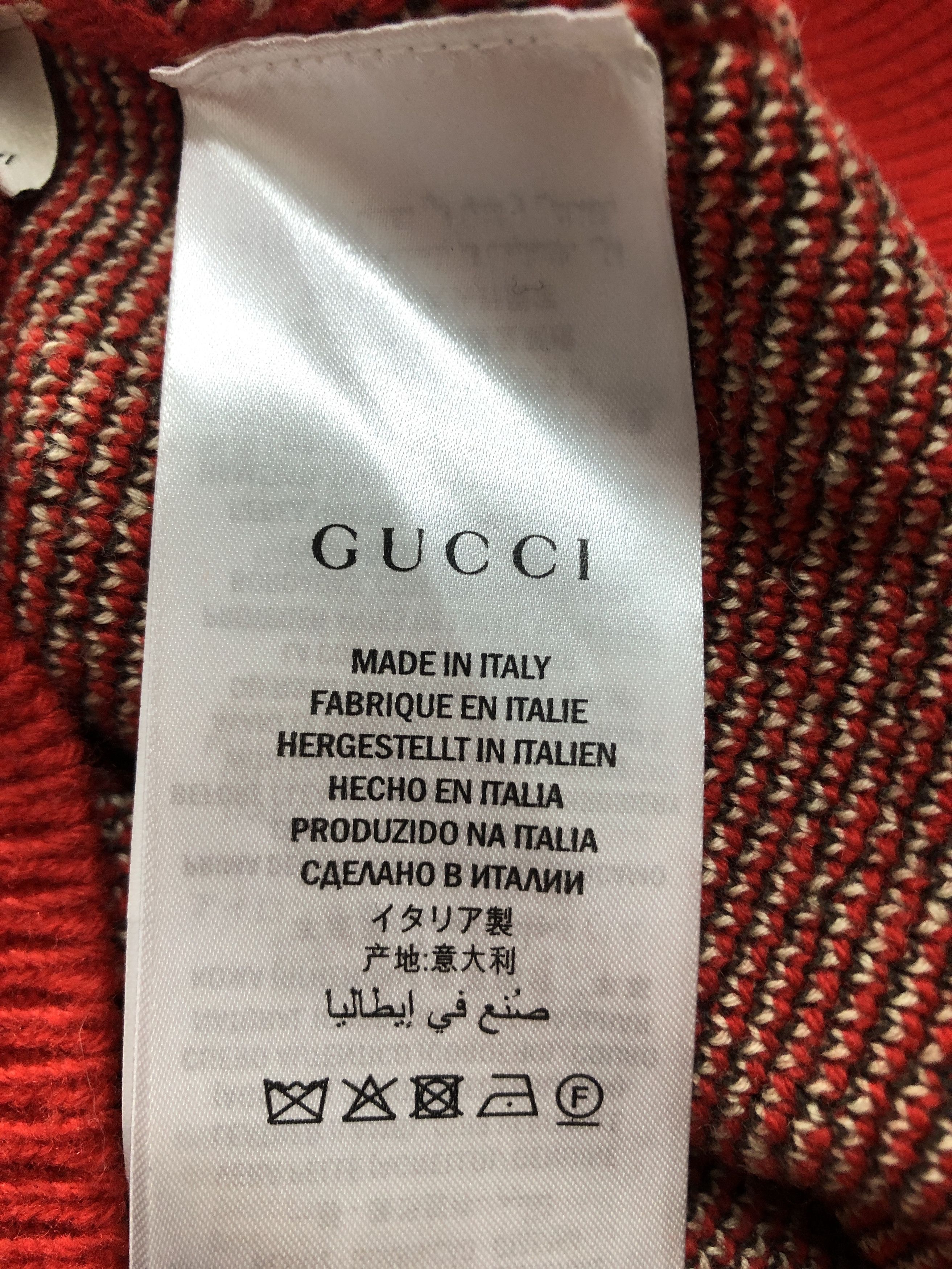 Gucci Rare Gucci Symbolic Knit Sweater Size US M / EU 48-50 / 2 - 4 Thumbnail