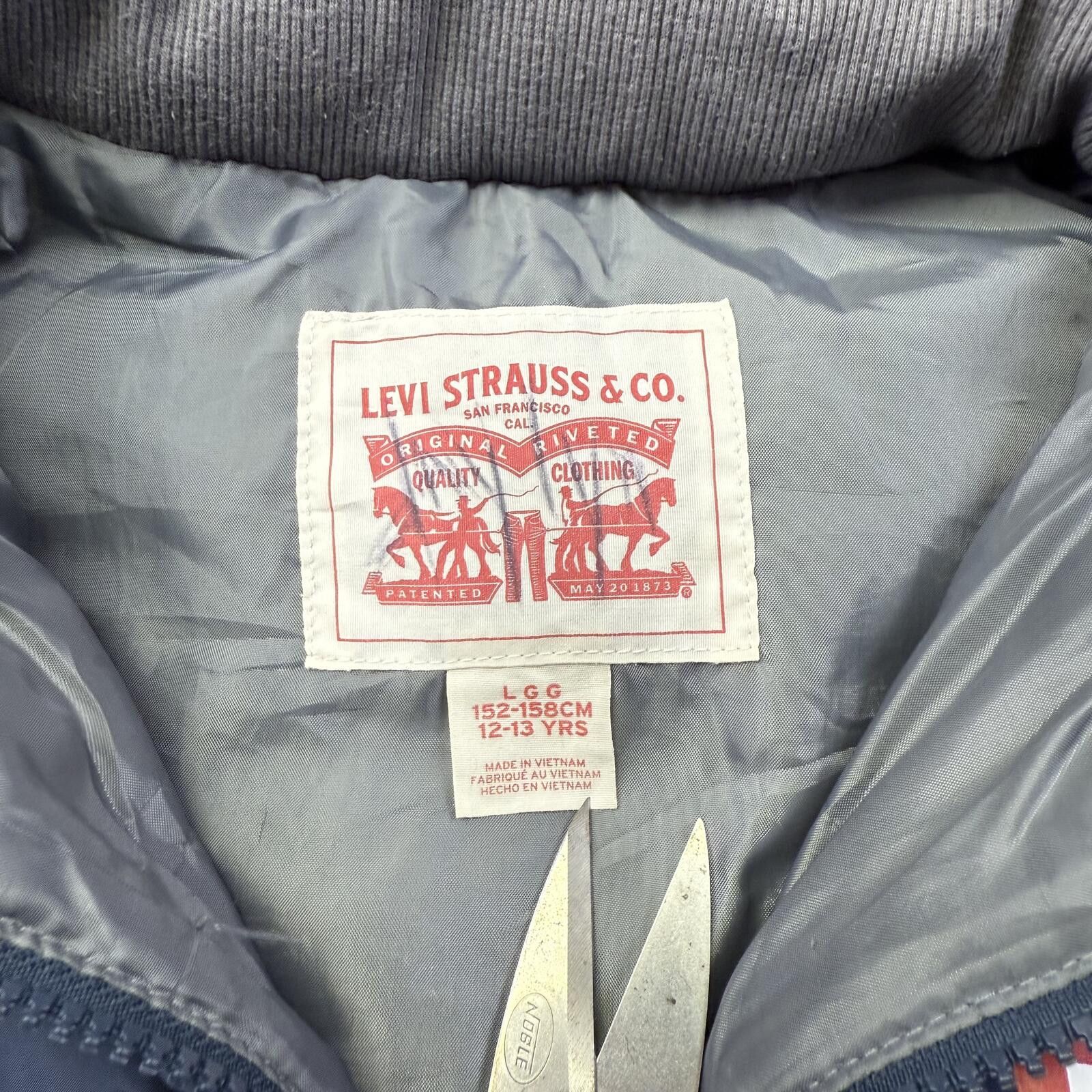 Other Levi’s Boys Hooded Puffer Jacket 12-13year's old Size US XS / EU 42 / 0 - 3 Thumbnail