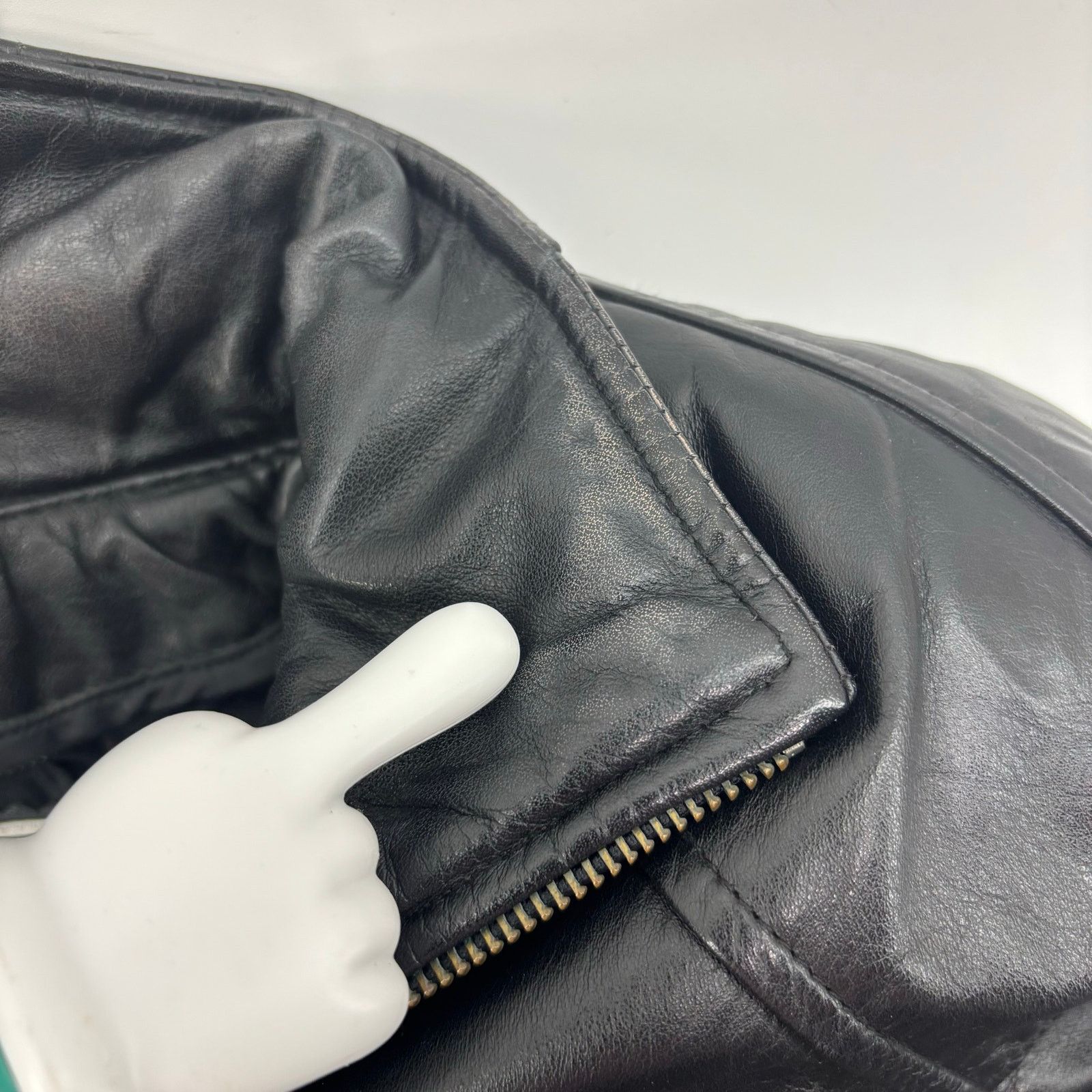 Wilsons Leather Leather By Wilsons Small Womens Motorcycle Jacket Pockets Size S / US 4 / IT 40 - 5 Thumbnail