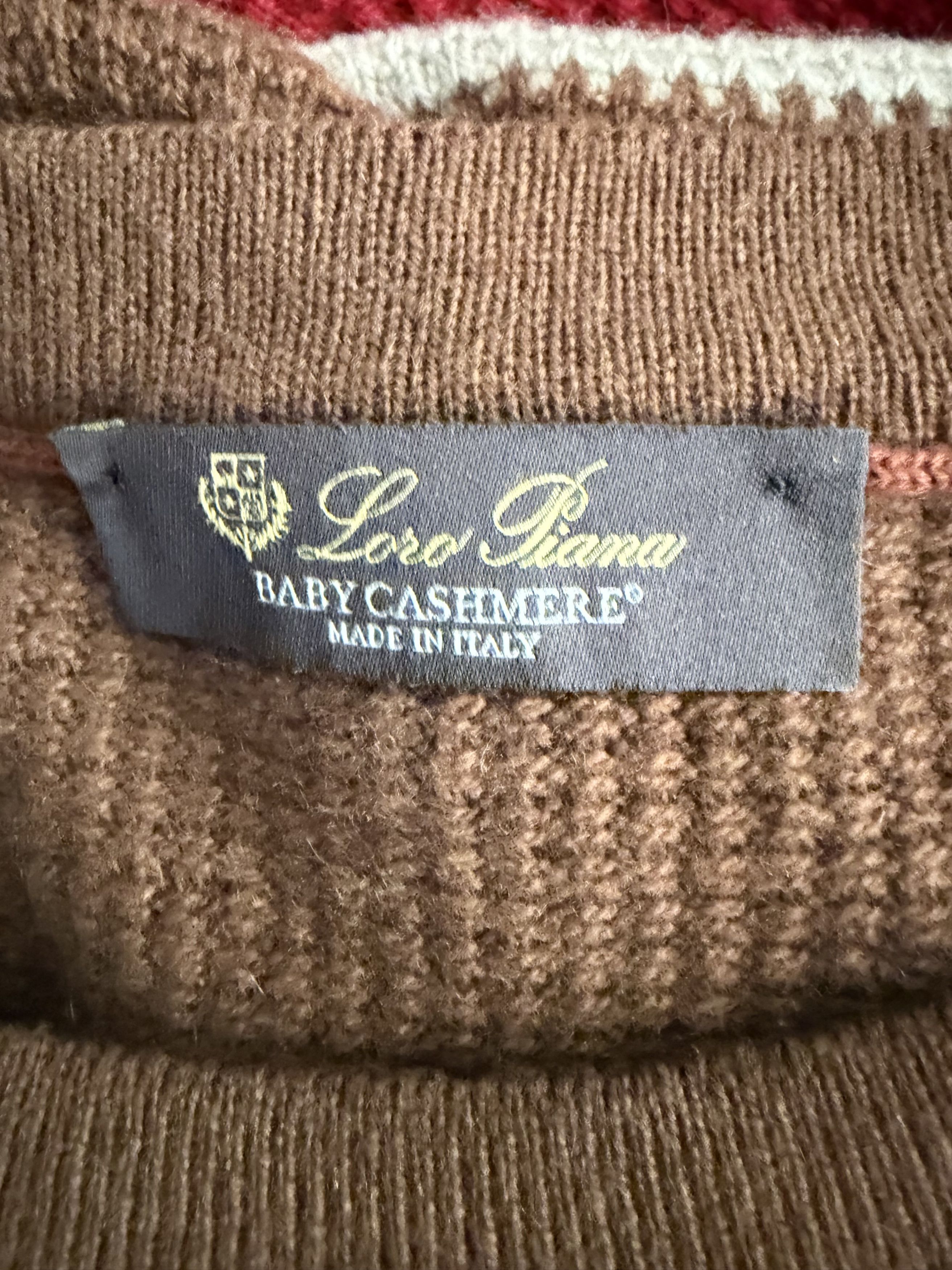Loro Piana Pure Baby Cashmere Sweater Size US L / EU 52-54 / 3 - 3 Thumbnail