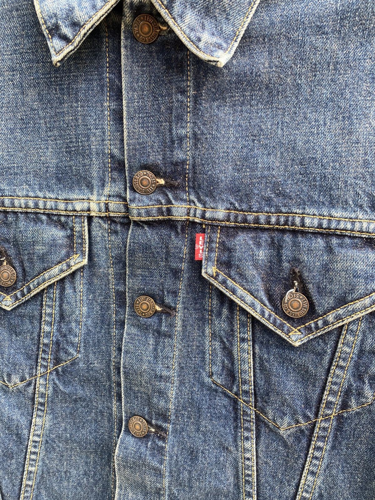 Levi's × Levi's Vintage Clothing × Vintage Size 38 vintage levi's 71557 big E trucker denime jacket Size US M / EU 48-50 / 2 - 6 Thumbnail