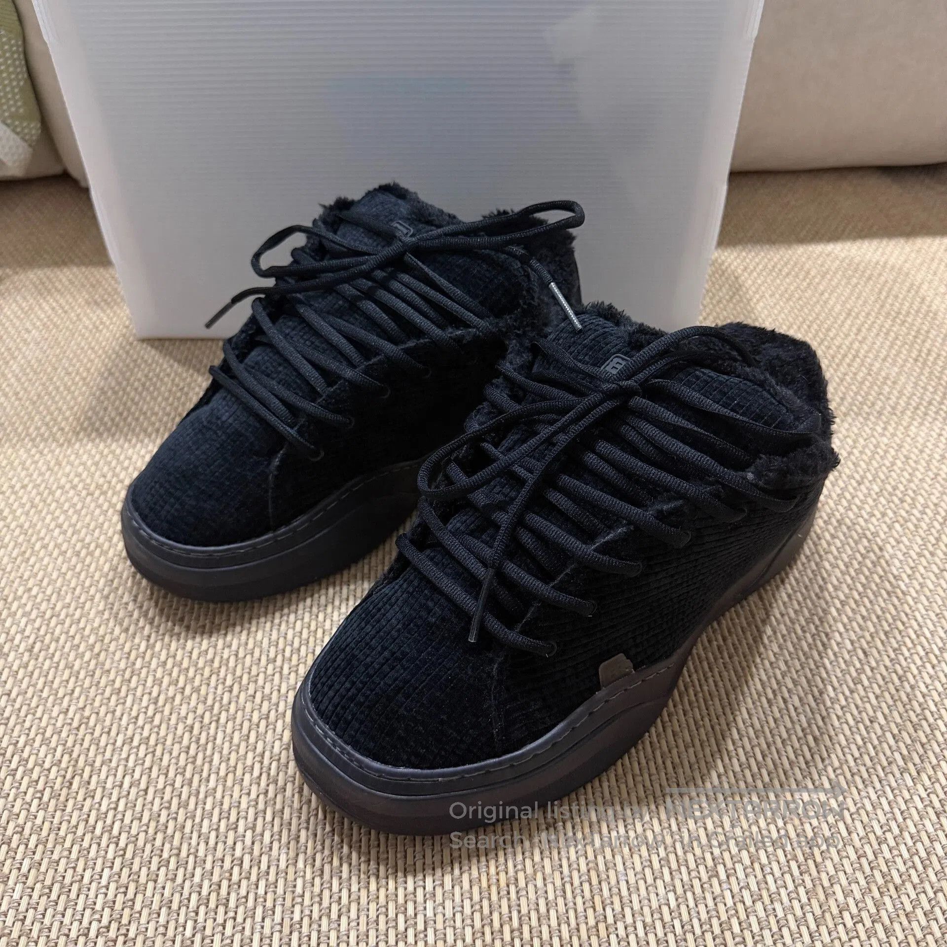 ERL ERL Deep Navy Slip-On Sneakers. Size US 9 / EU 42 - 1 Thumbnail
