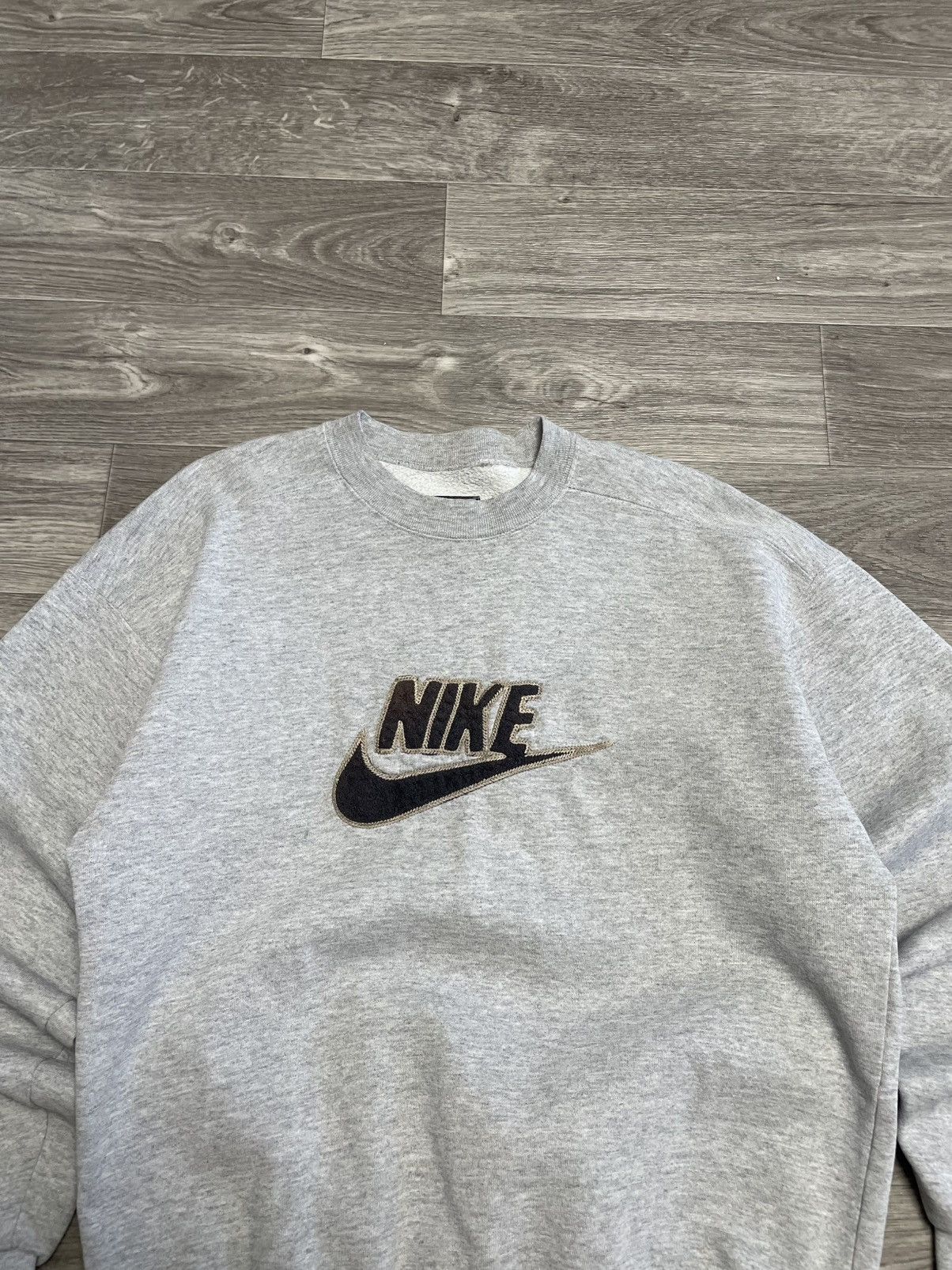 Nike Vintage Nike Center Logo Oversized Buggy Fit Sweatshirt 90s Size US M / EU 48-50 / 2 - 2 Thumbnail