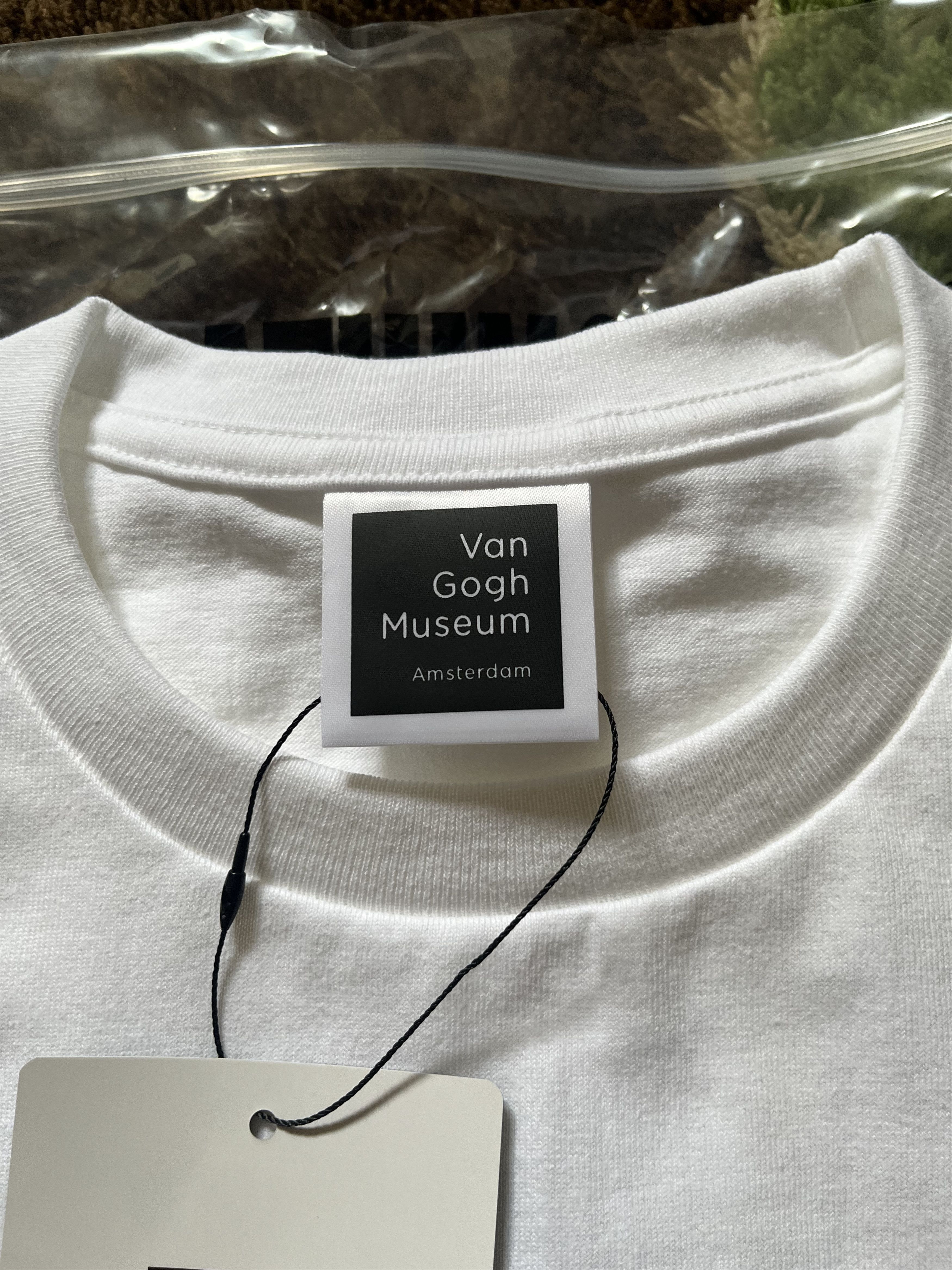 Bape BAPE VAN GOGH MUSEUM APE HEAD CANVAS ART TEE WHITE Size US XL / EU 56 / 4 - 13 Thumbnail