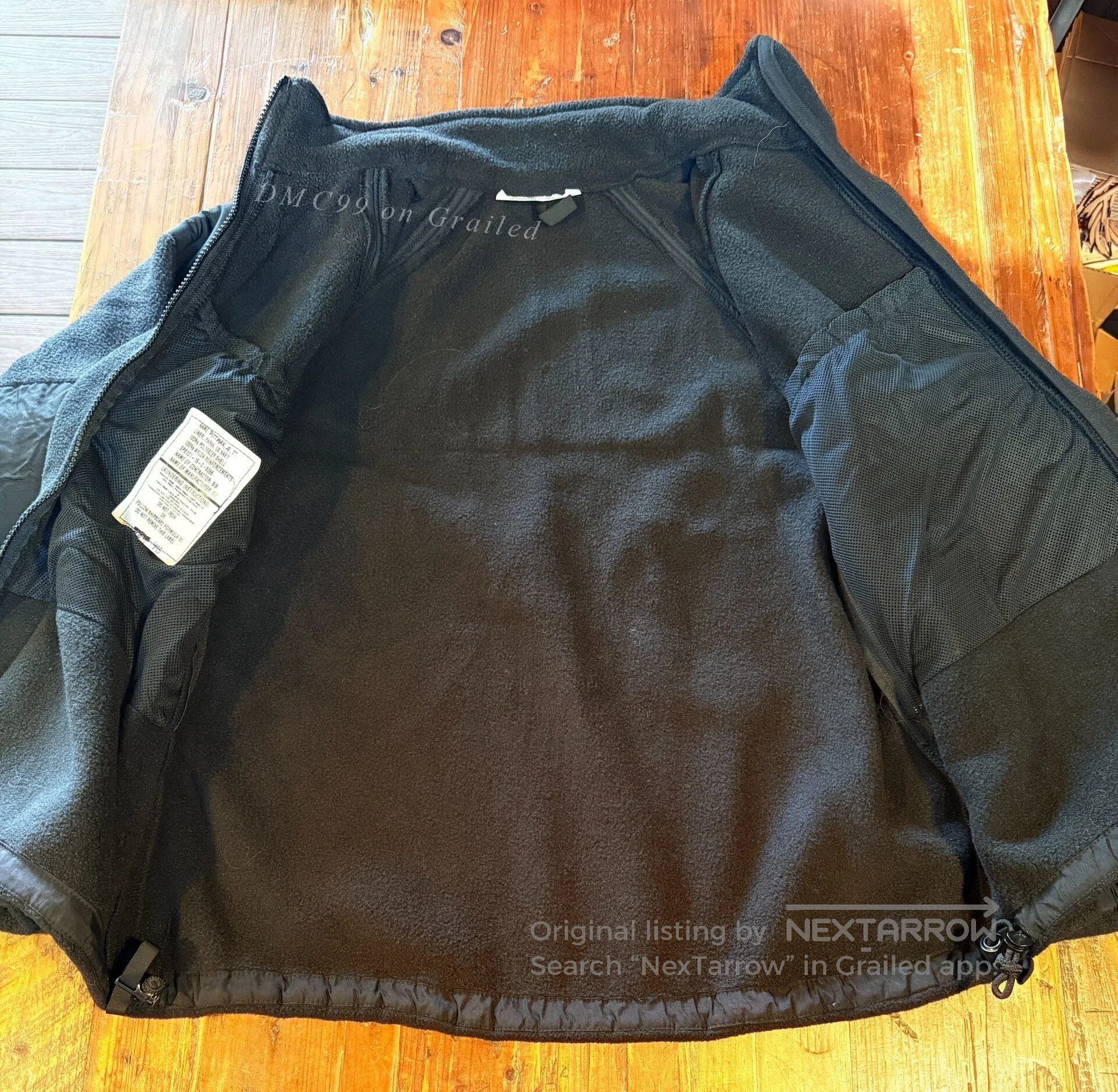 Vintage U.S. Navy ECWCS Gen2 NWU Fleece Jacket. Size US M / EU 48-50 / 2 - 3 Thumbnail