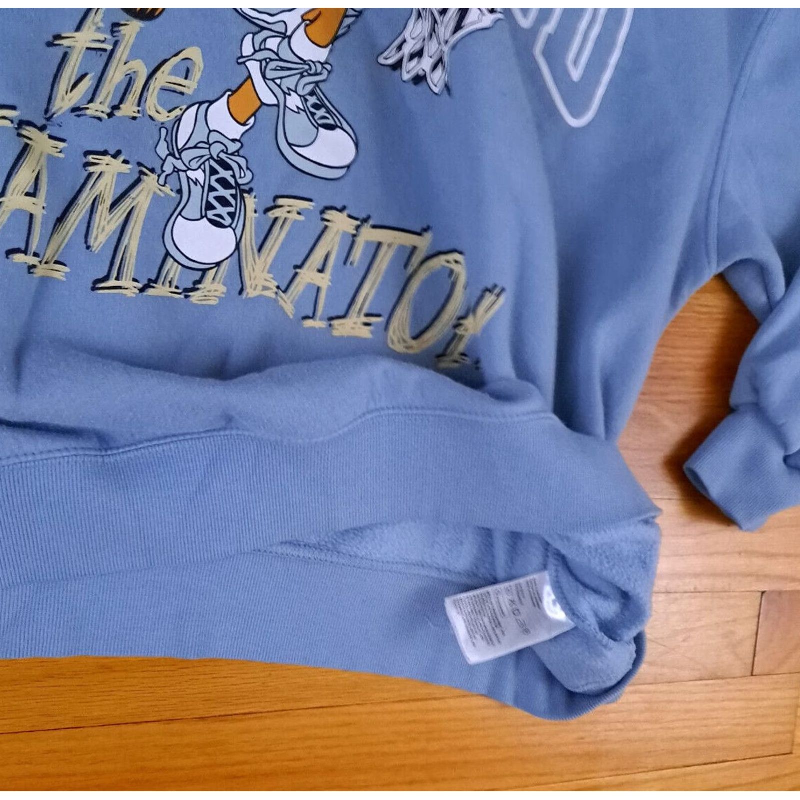 X-LARGE Garfield Sweatshirt x-large Basketball Unisex Adults XL Blue Pullover"} Size US XL / EU 56 / 4 - 5 Thumbnail