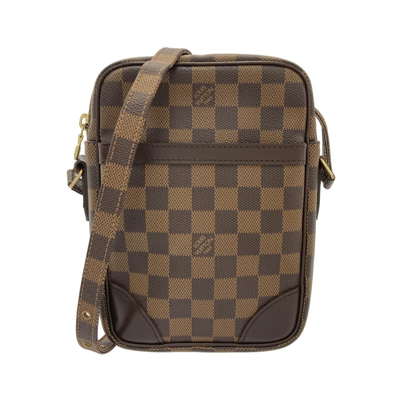 Louis Vuitton Louis Vuitton Louis Vuitton Danube Damier Shoulder Bag Textile Shoulder Bag N48061 DUTY FREE for USA Size ONE SIZE - 1 Thumbnail