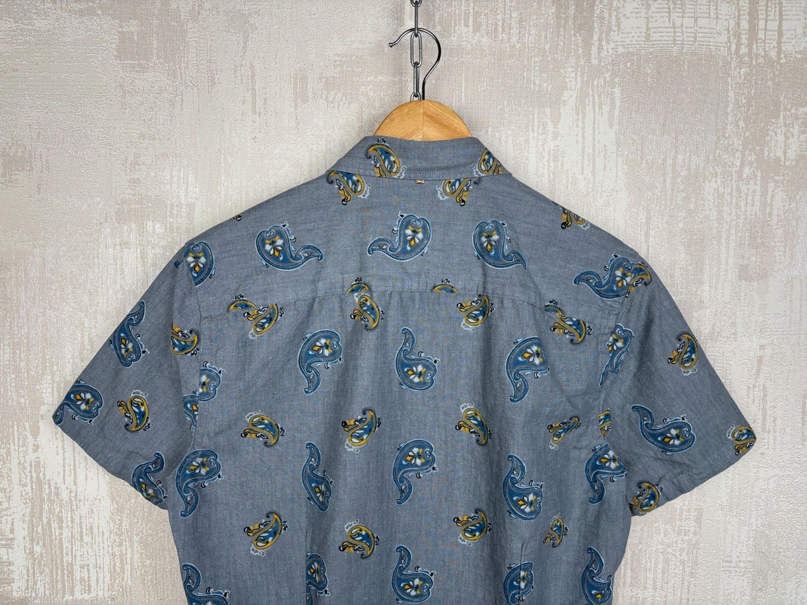 Pretty Green Pretty Green Paisley Short Sleeve Shirt Size M Size US M / EU 48-50 / 2 - 16 Thumbnail