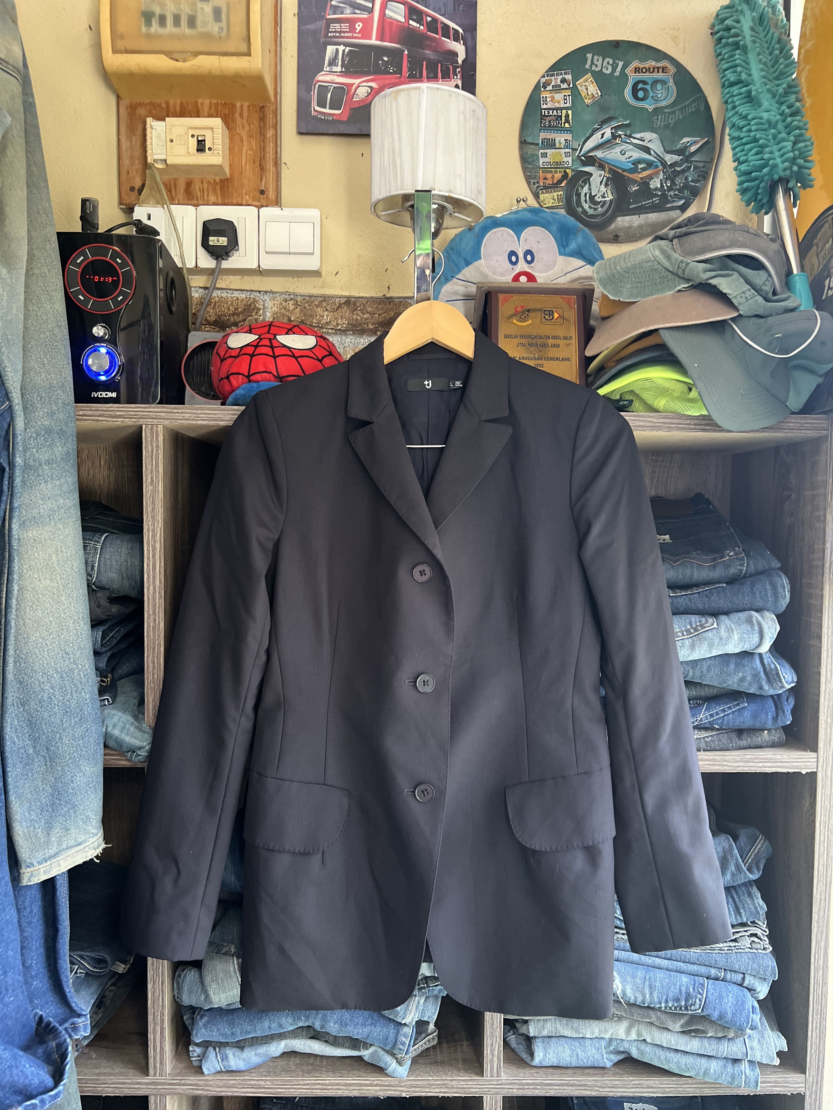 Jil Sander × Uniqlo 🔥+J Jil Sander x Uniqlo Blazer Size S / US 4 / IT 40 - 18 Thumbnail