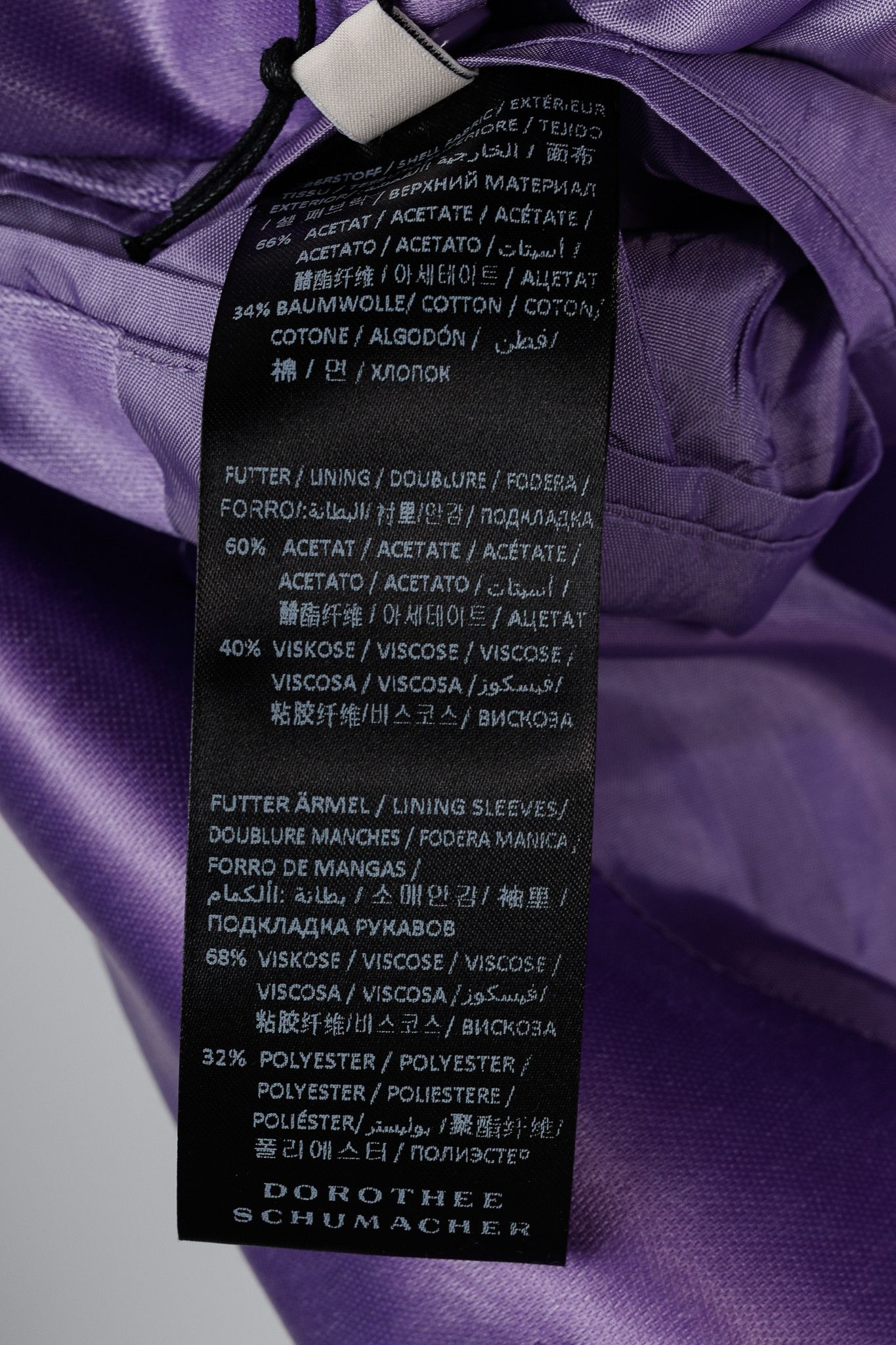 DOROTHEE SCHUMACHER Dorothee Schumacher Shiny Coolness Double-Breasted Jacket Size M / US 6-8 / IT 42-44 - 10 Thumbnail