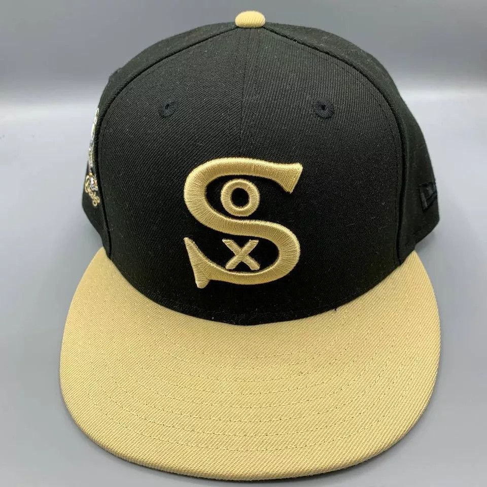 New Era Chicago White Sox Hat Men 7 1/2 59Fifty New Era Fitted Cap Size ONE SIZE - 2 Thumbnail