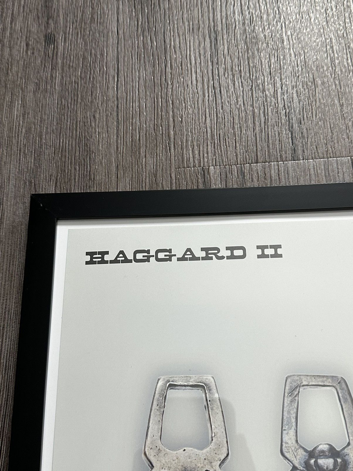 🖤Chrome Hearts🖤 Dagger Pull 9x12 Framed Poster