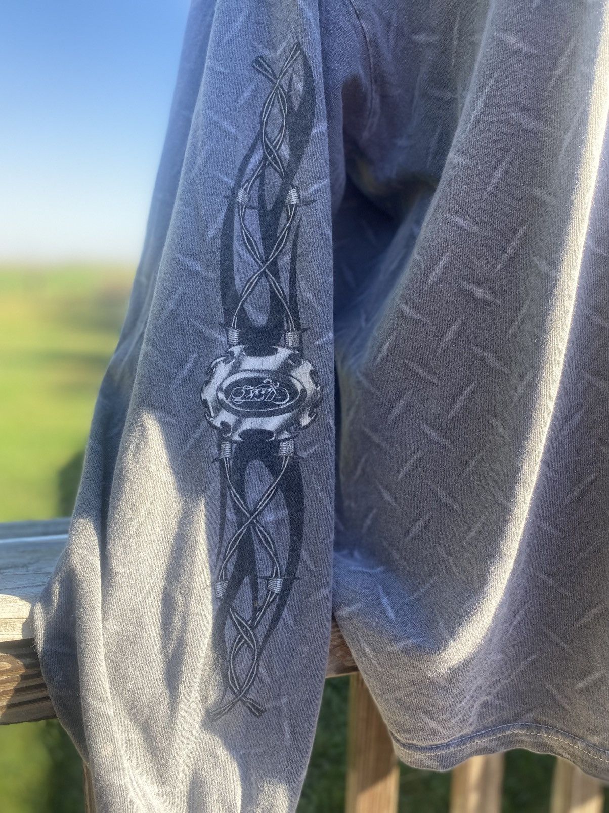 Other Vintage 2011 Easyriders Long Sleeve Diamond Plate Gray XL Size US XL / EU 56 / 4 - 5 Thumbnail