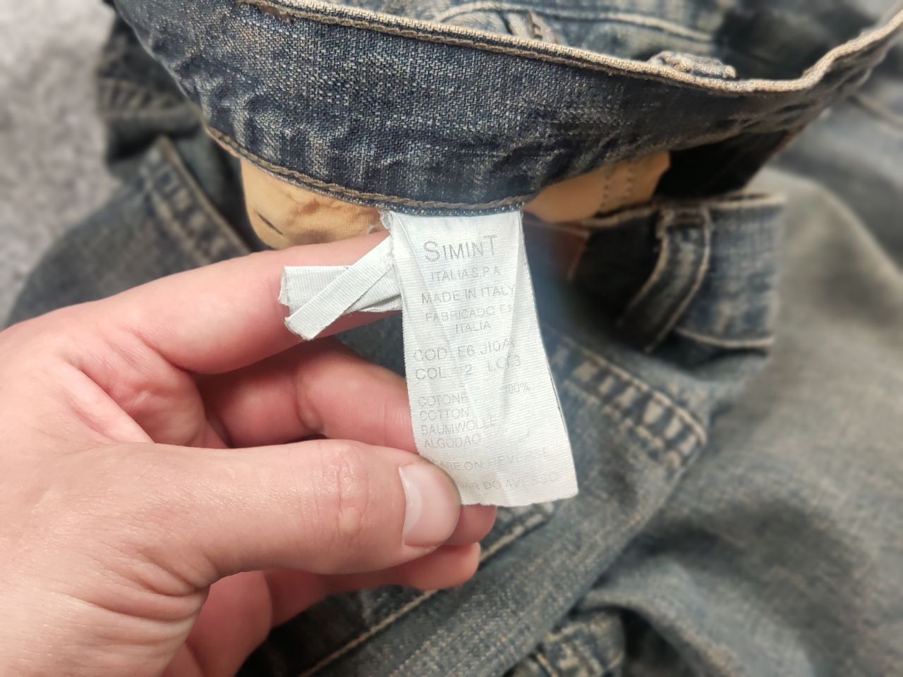 Giorgio Armani Rare Vintage Giorgio Armani Logo Dark Faded Denim Jeans Size US 32 / EU 48 - 18 Thumbnail