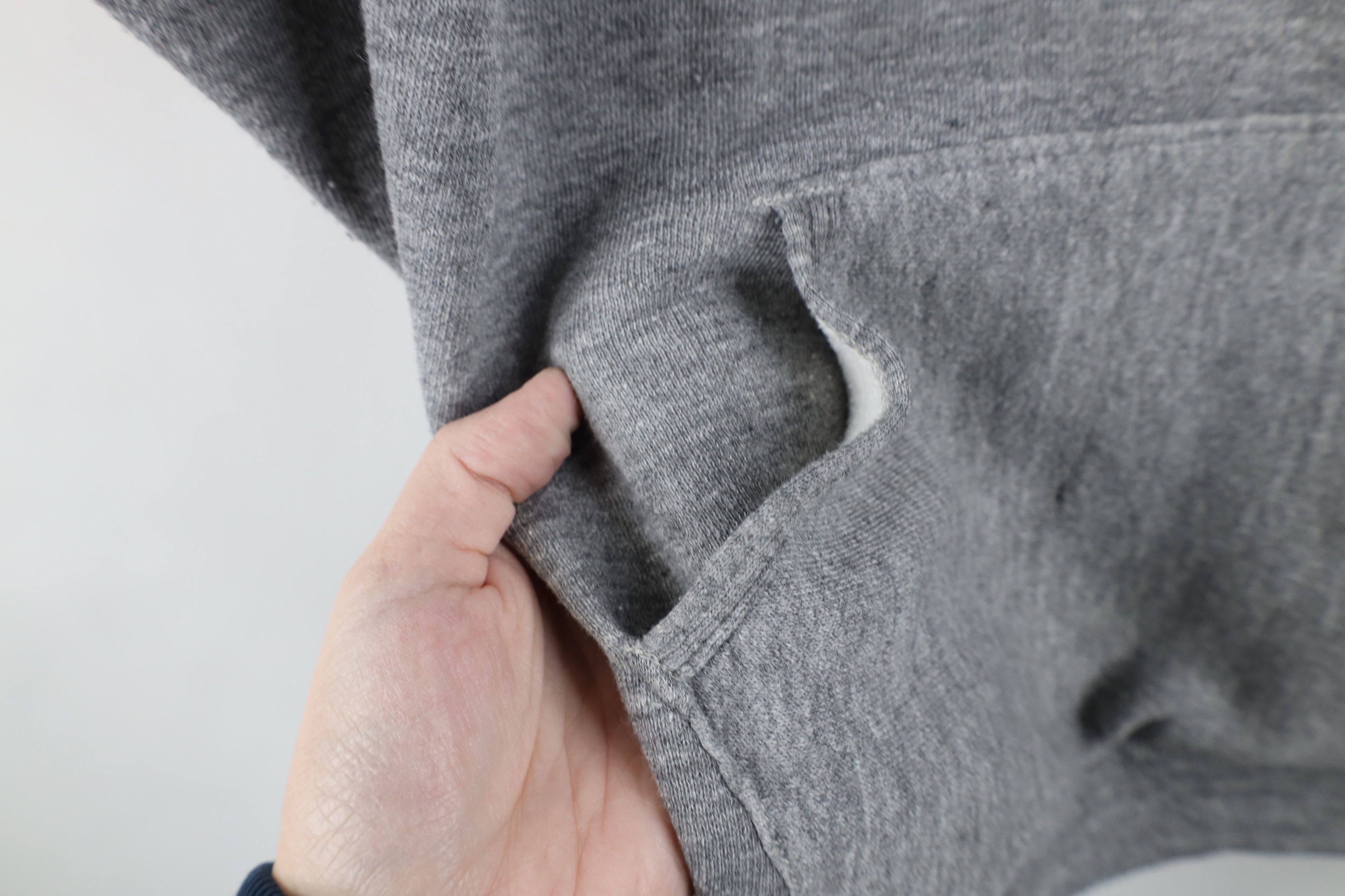Russell Athletic × Vintage Vintage 70s Russell Athletic Hoodie Sweatshirt Gray USA Size US M / EU 48-50 / 2 - 7 Thumbnail