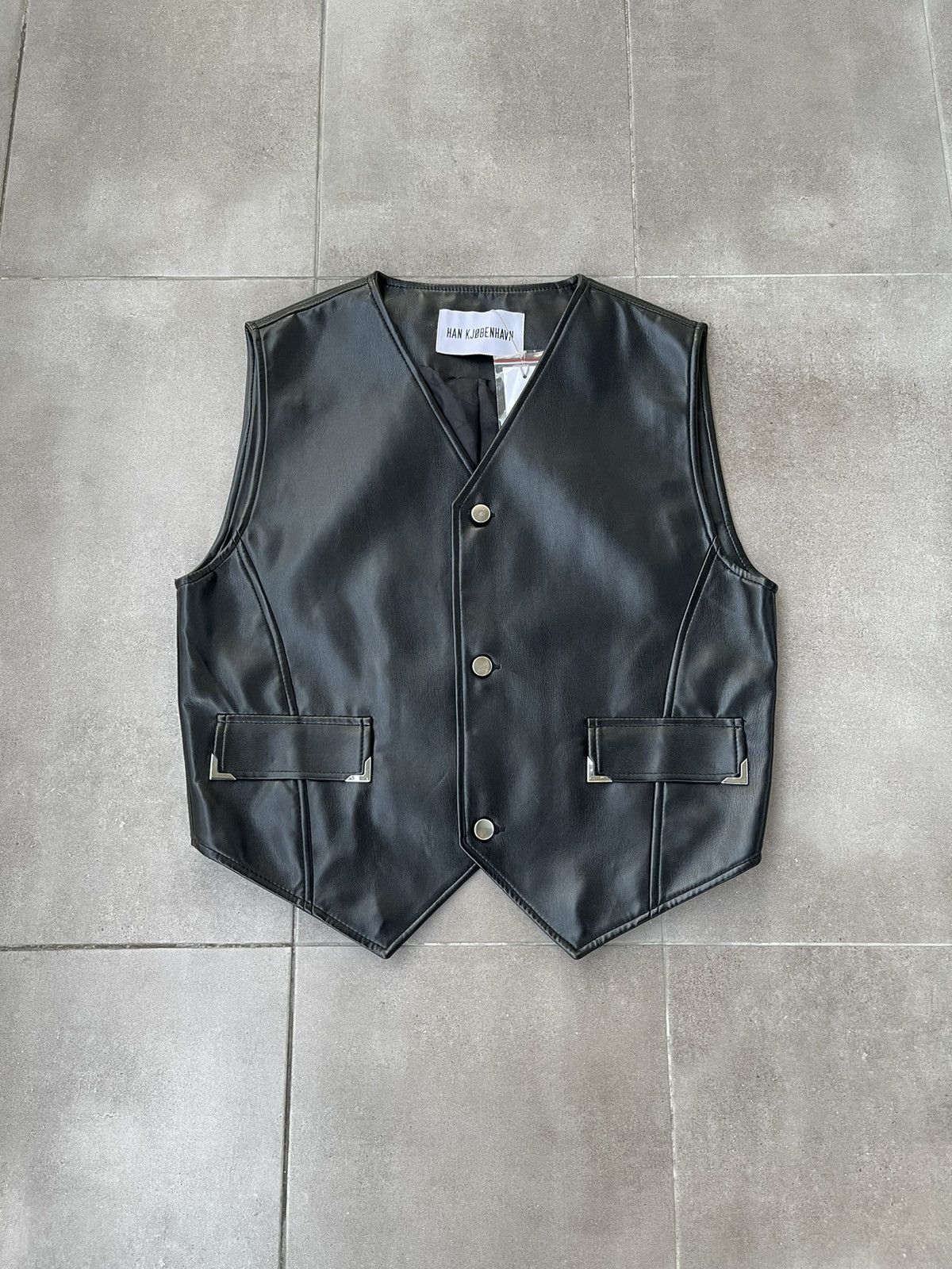 Han Kjobenhavn !DS! FW22 Han Kjobenhavn Button Up Cargo Vest Size US S / EU 44-46 / 1 - 7 Thumbnail