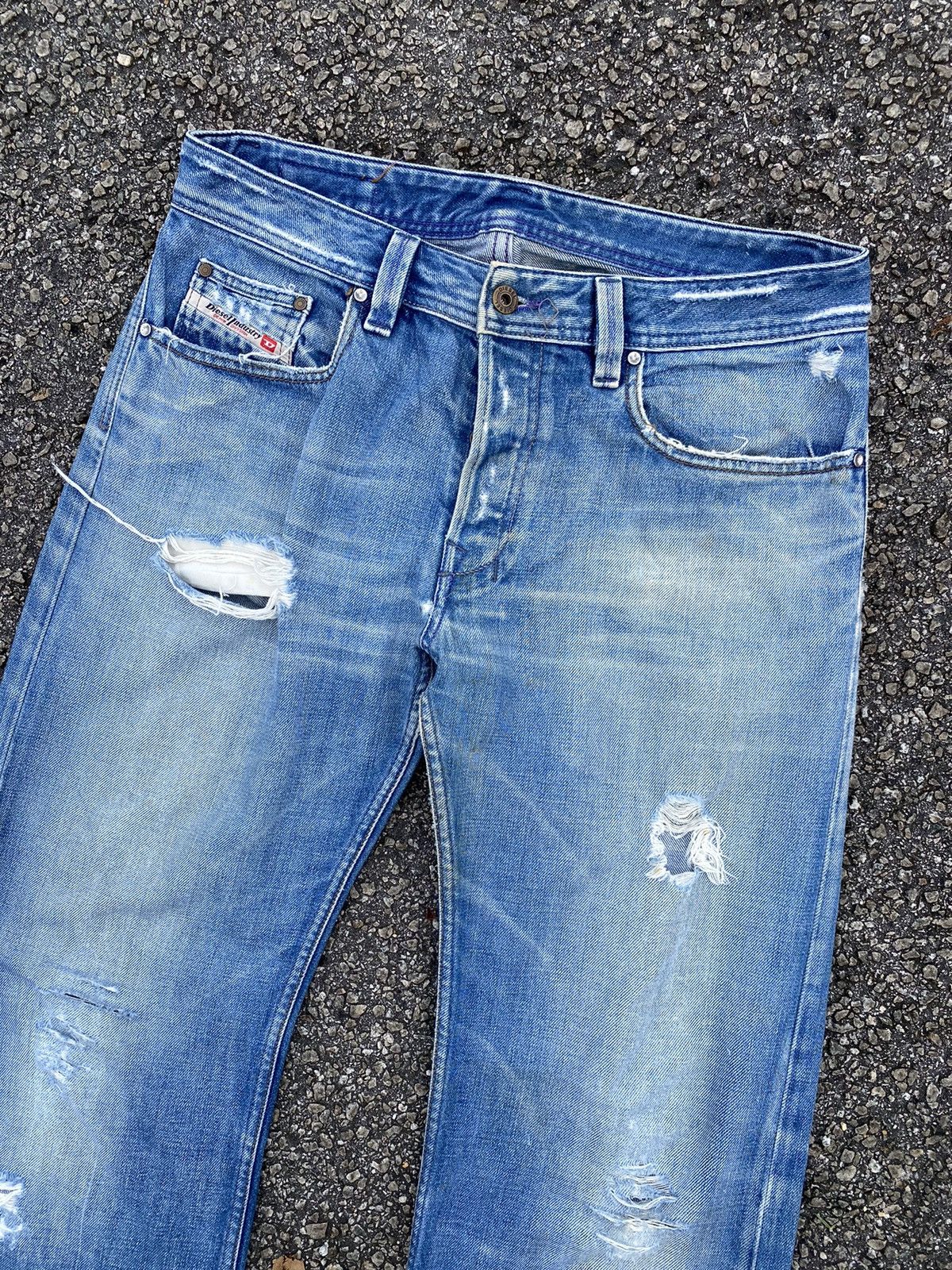 Diesel 🔥 Distressed 🔥 Vintage Diesel Jeans Size US 34 / EU 50 - 3 Thumbnail