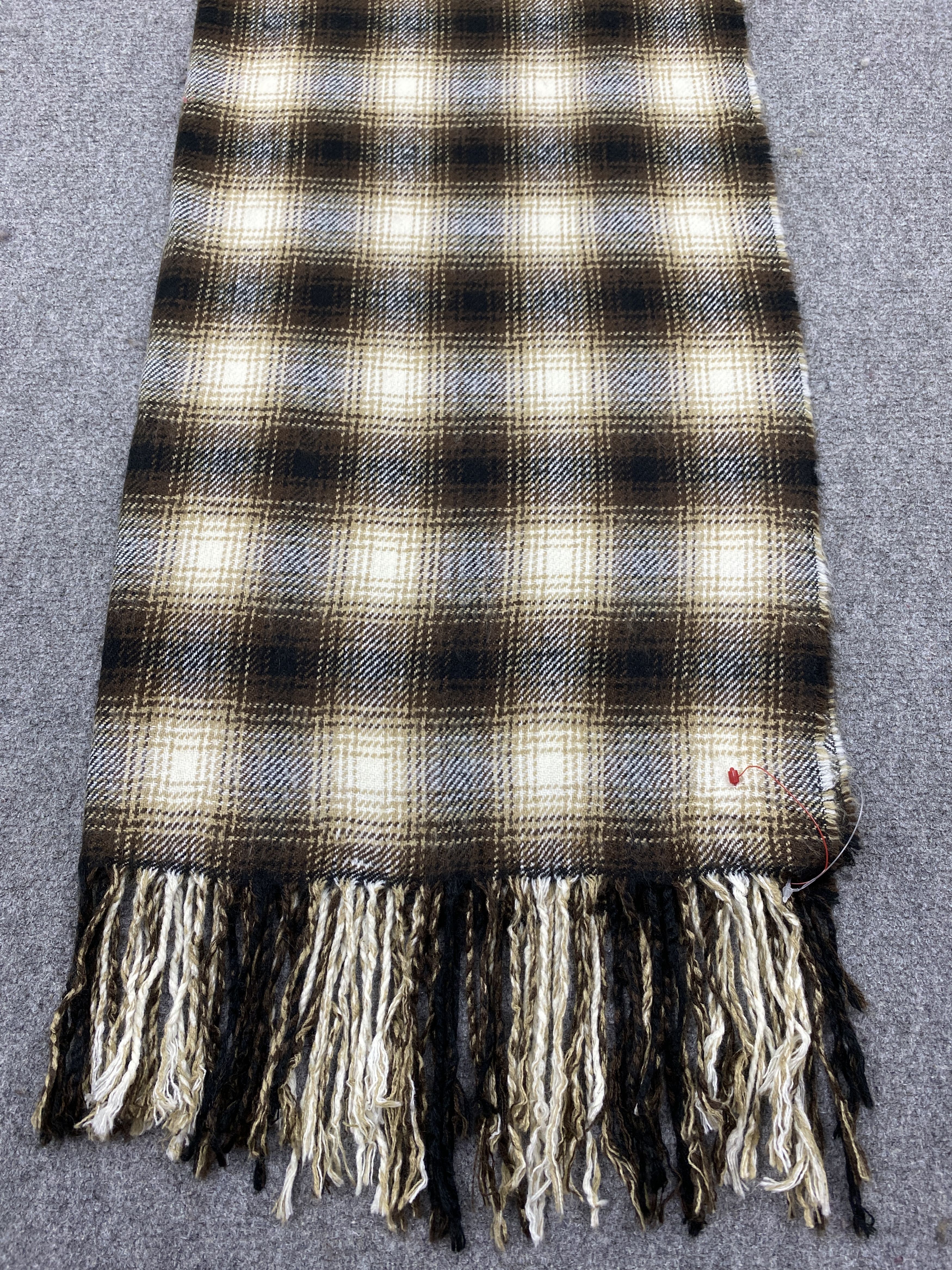 Japanese Brand Japanese Brand Shadowplaid Scarf Muffler Neckwear SC0260 Size ONE SIZE - 6 Thumbnail