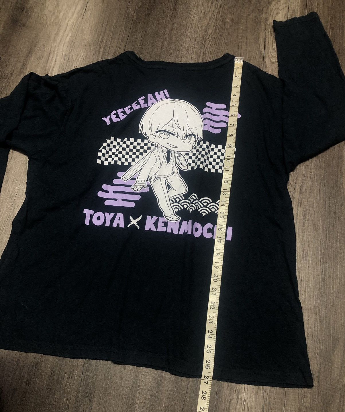 Anime × Cartoon Network × Japanese Brand Vintage Anima Toya x Kenmochi Long Sleeve Tee Shirt Size US XL / EU 56 / 4 - 17 Thumbnail