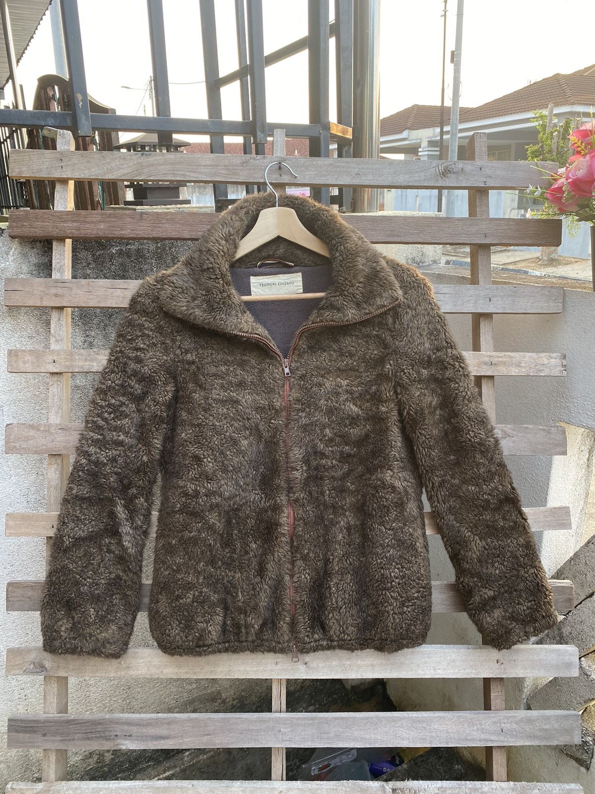 Vintage Vintage Tsumori Chisato Sherpa Jacket Size S / US 4 / IT 40 - 2 Thumbnail