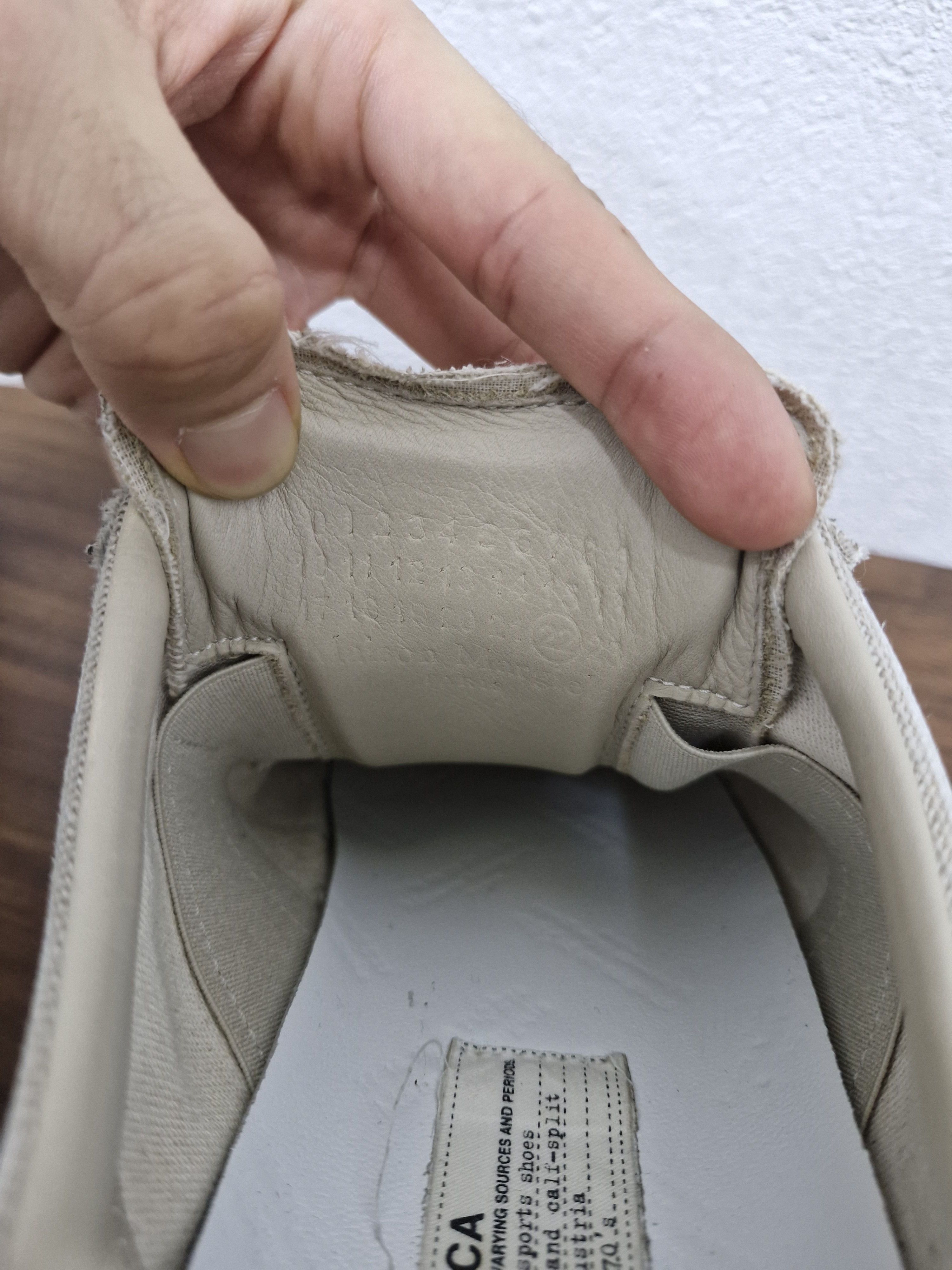 Maison Margiela MAISON MARGIELA FW21 Bianchetto Paint GATs Size US 8.5 / EU 41-42 - 8 Thumbnail