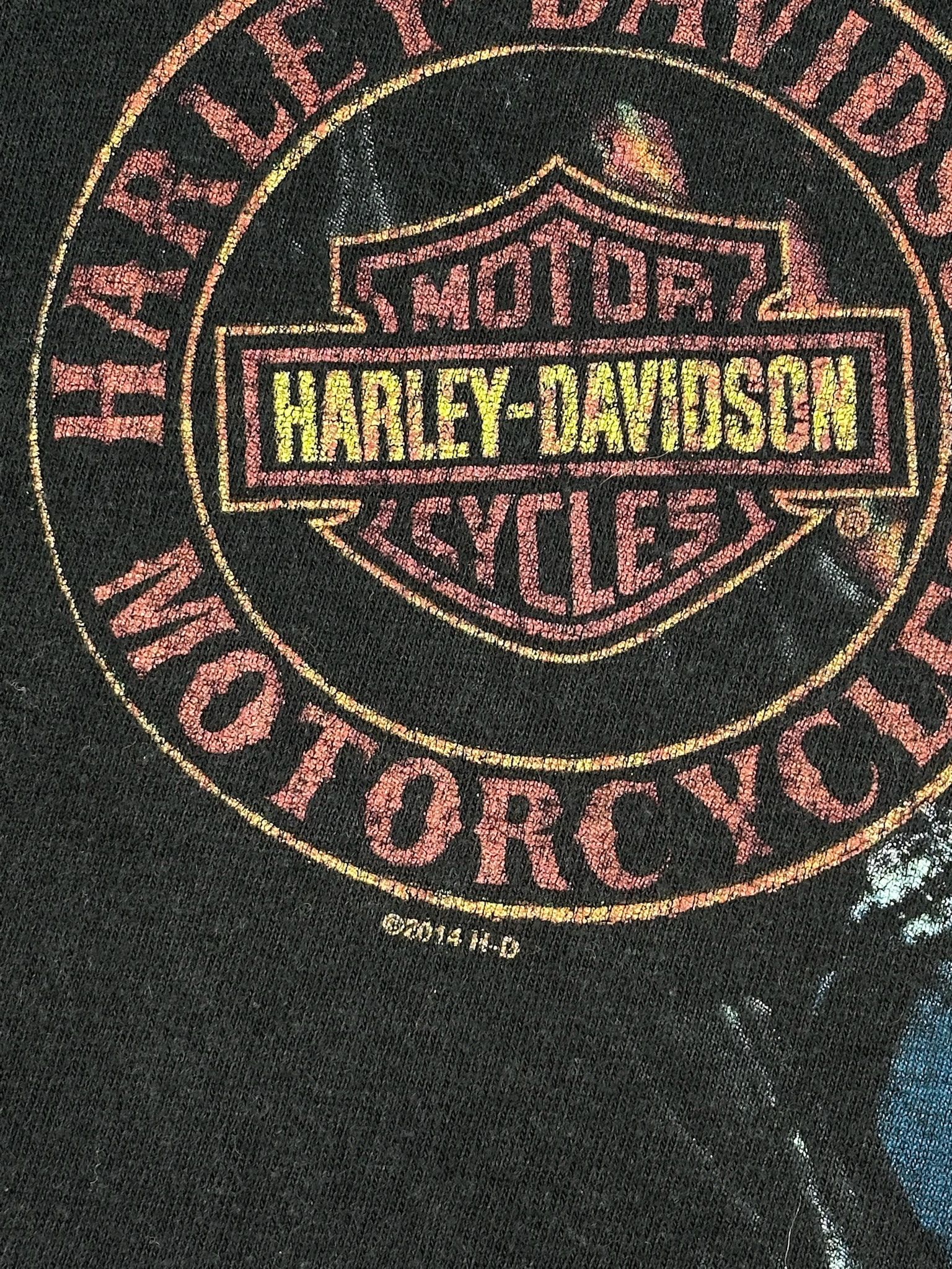 Harley Davidson VINTAGE Harley Davidson Clown T-Shirt Size US L / EU 52-54 / 3 - 6 Thumbnail
