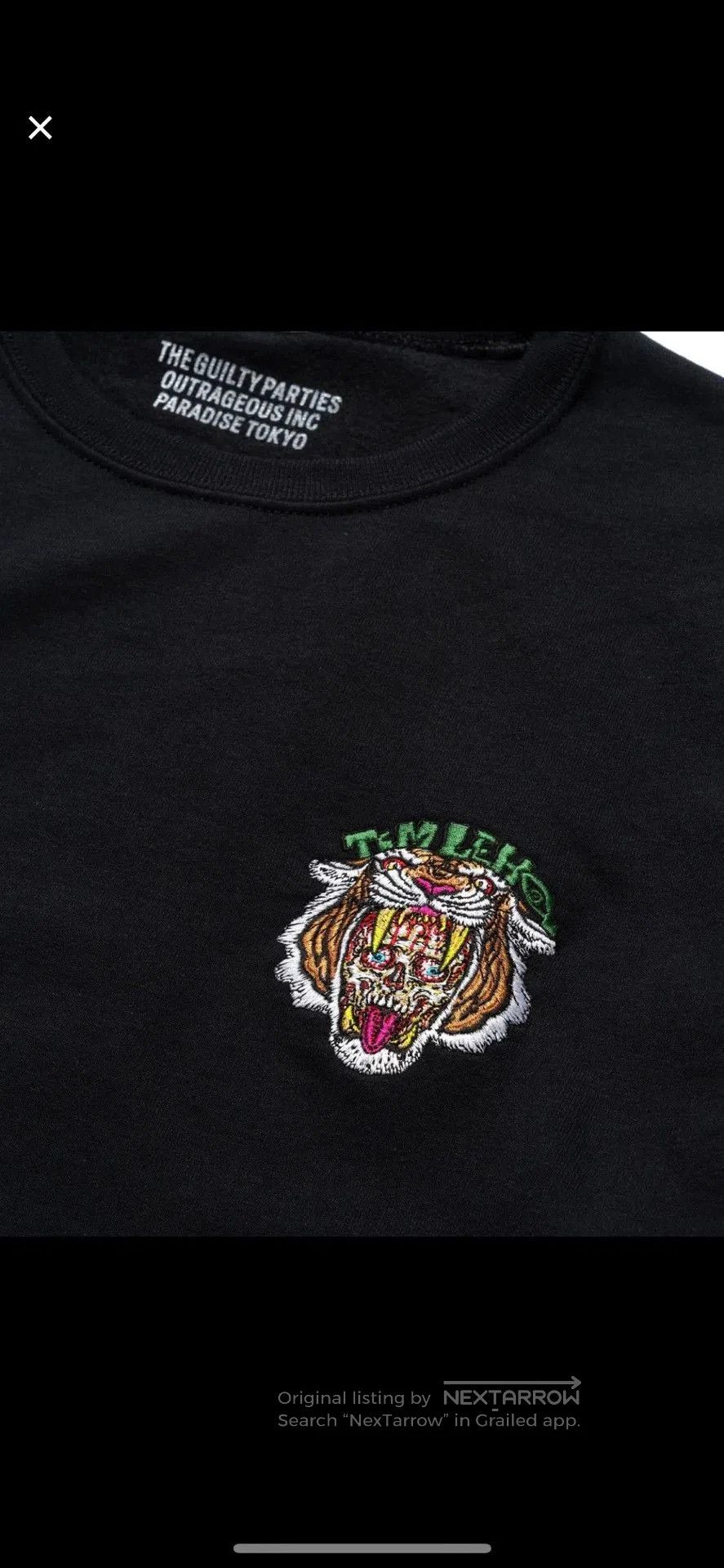 Wacko Maria Wacko Maria x Tim Lehi Crew Neck Sweatshirt. Size US L / EU 52-54 / 3 - 6 Thumbnail