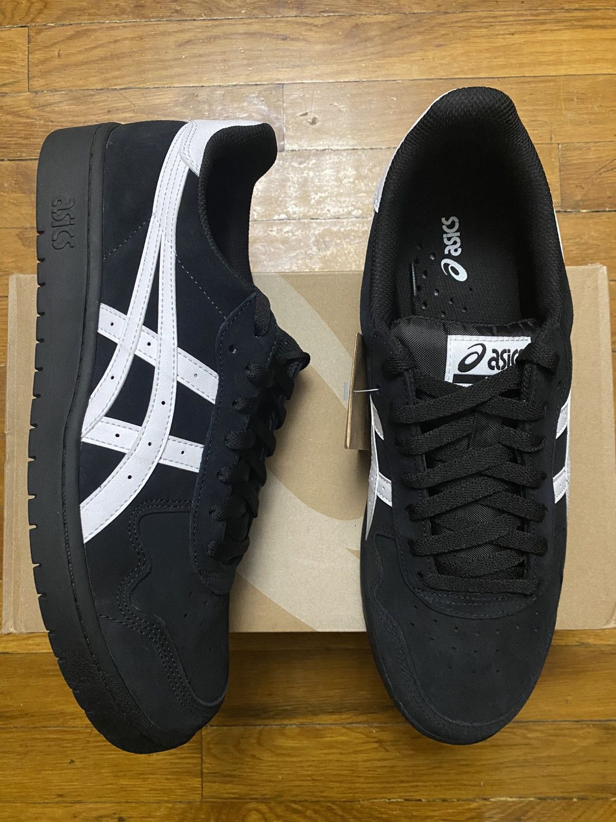 Size 13 - Asics Japan Pro Black White Men’s