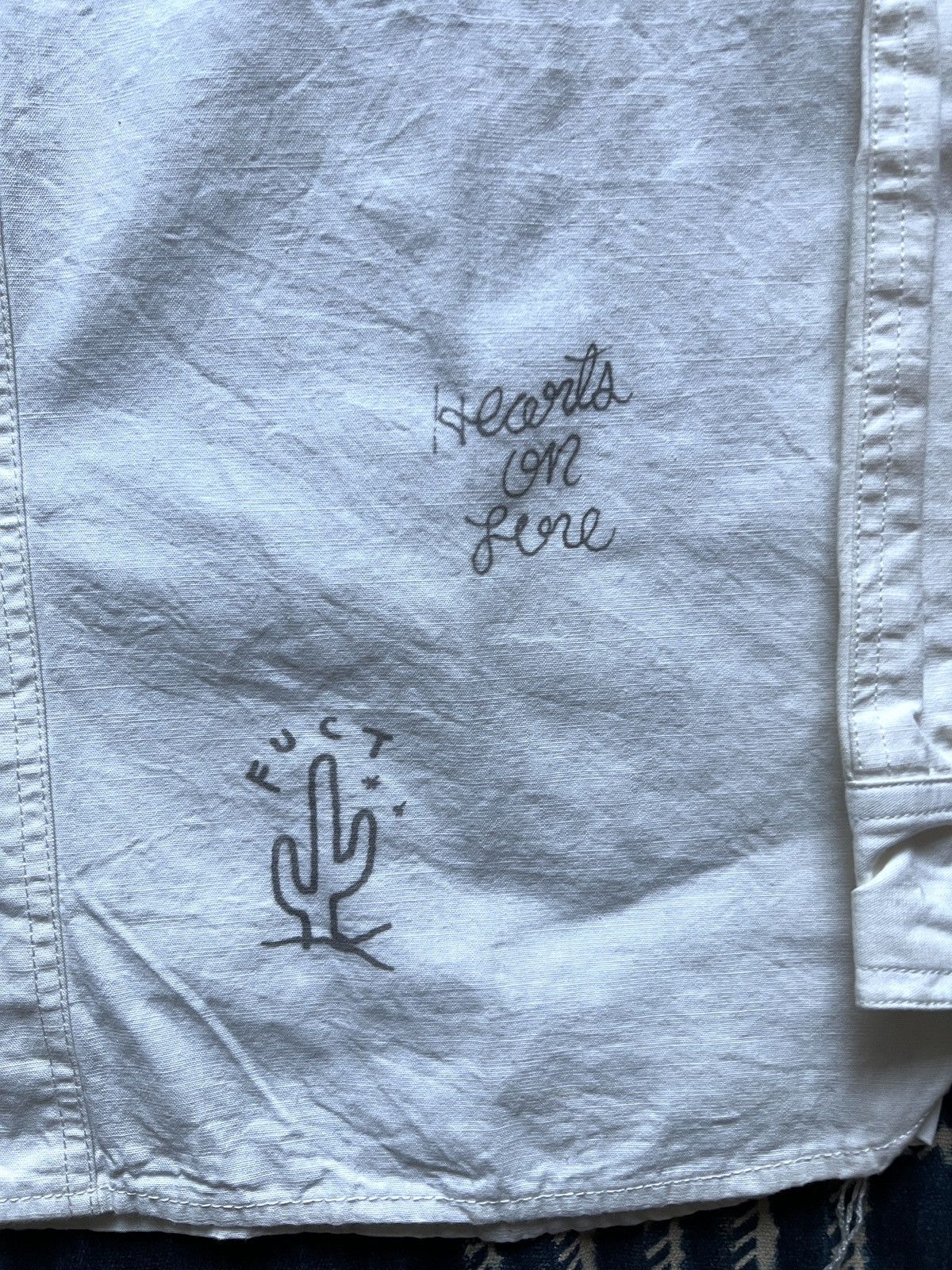 FUCT FUCT Erik's Artwork Archive Button Down Shirt Size US M / EU 48-50 / 2 - 8 Thumbnail