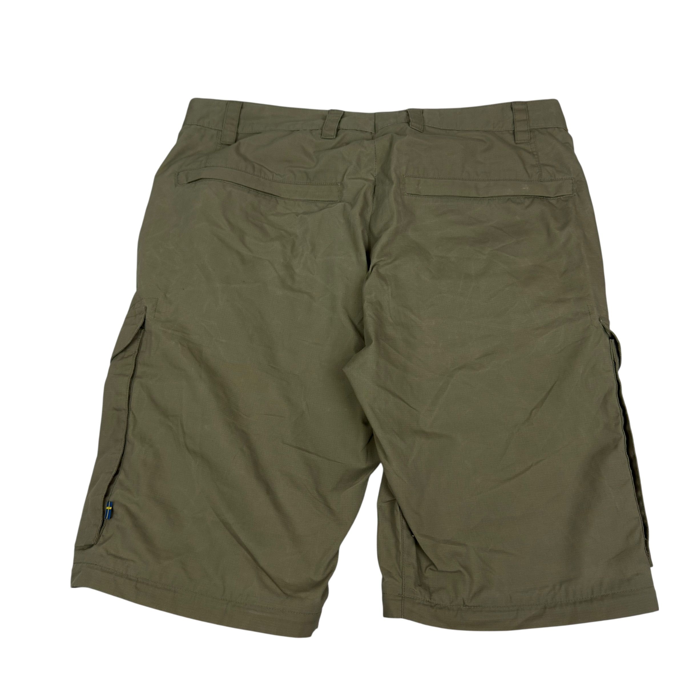 Fjallraven Fjallraven Ruaha Men's Olive Comfort Fit Mid Waist Shorts 32 Size US 32 / EU 48 - 7 Thumbnail