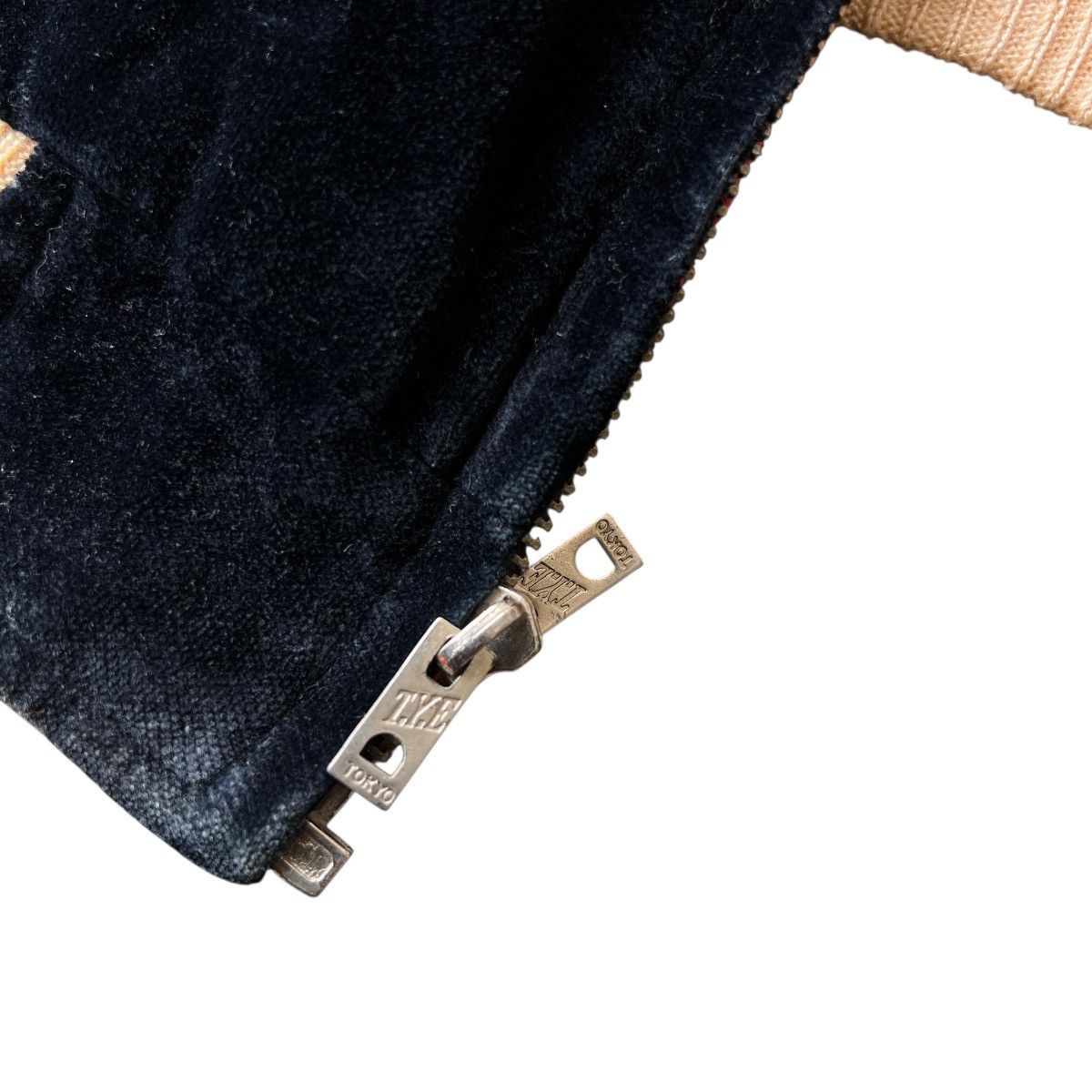 Tailor Toyo 🔥 RARE VINTAGE 50s STYLE ALASKA VELVET REVERSIBLE SUKAJAN Size US L / EU 52-54 / 3 - 16 Thumbnail