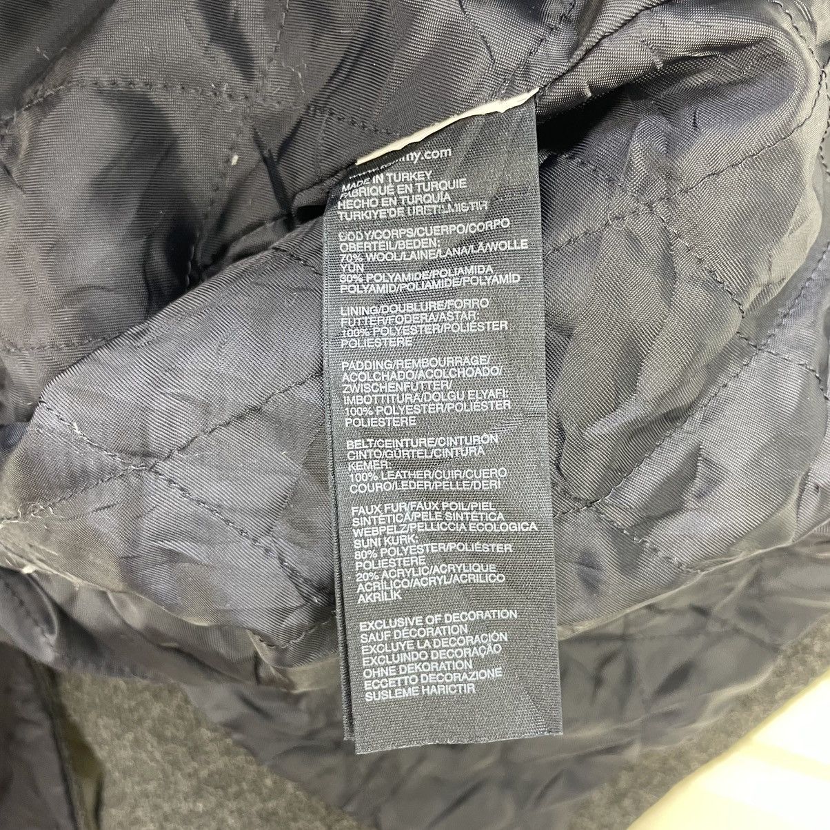 Autumn Cashmere × Tommy Hilfiger Vintage Tommy Hilfiger Long Coat Jacket Size Extra Small Size XS / US 0-2 / IT 36-38 - 7 Thumbnail