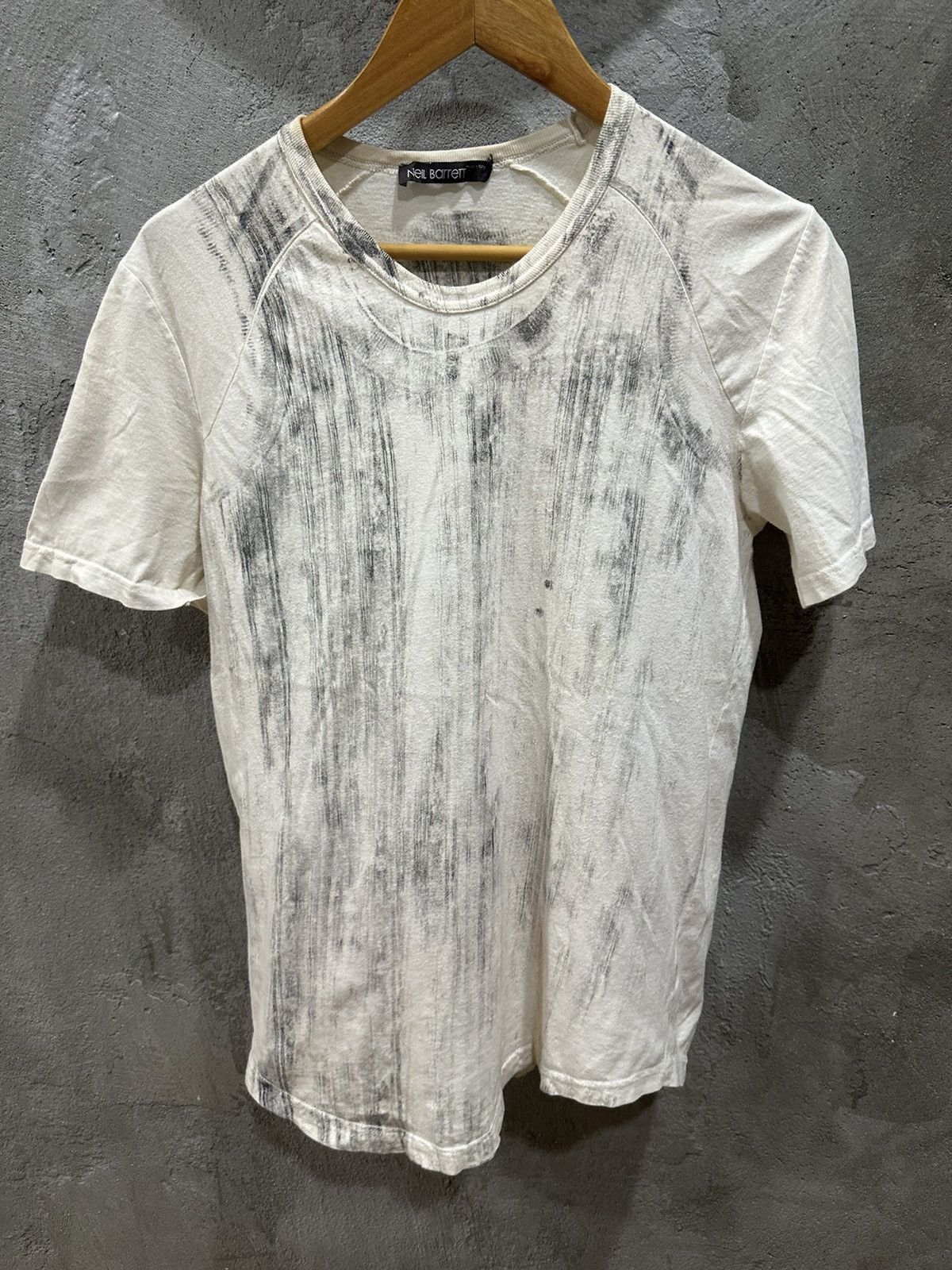 Neil Barrett Neil Barrett Over Dyed Full Printed Cotton Tee (SAMPLE) Size US M / EU 48-50 / 2 - 3 Thumbnail
