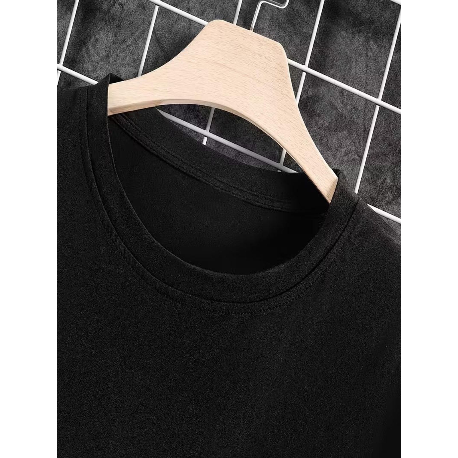 Other Black T-Shirt • Guns Are Like Potato Chips • Size: L Size US L / EU 52-54 / 3 - 3 Thumbnail