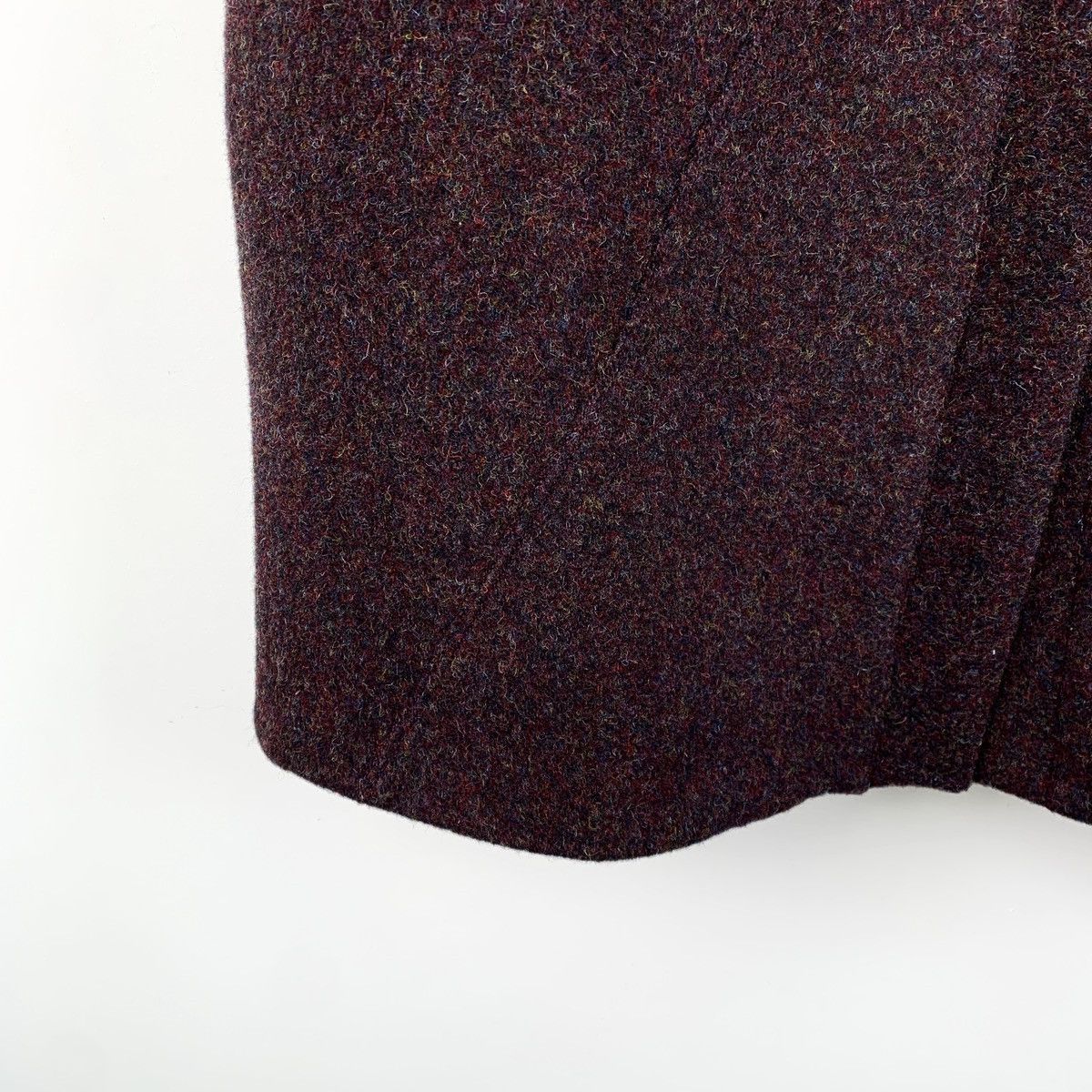 Fendi Fendi dark purple locker wool tweed dress Size M / US 6-8 / IT 42-44 - 4 Thumbnail