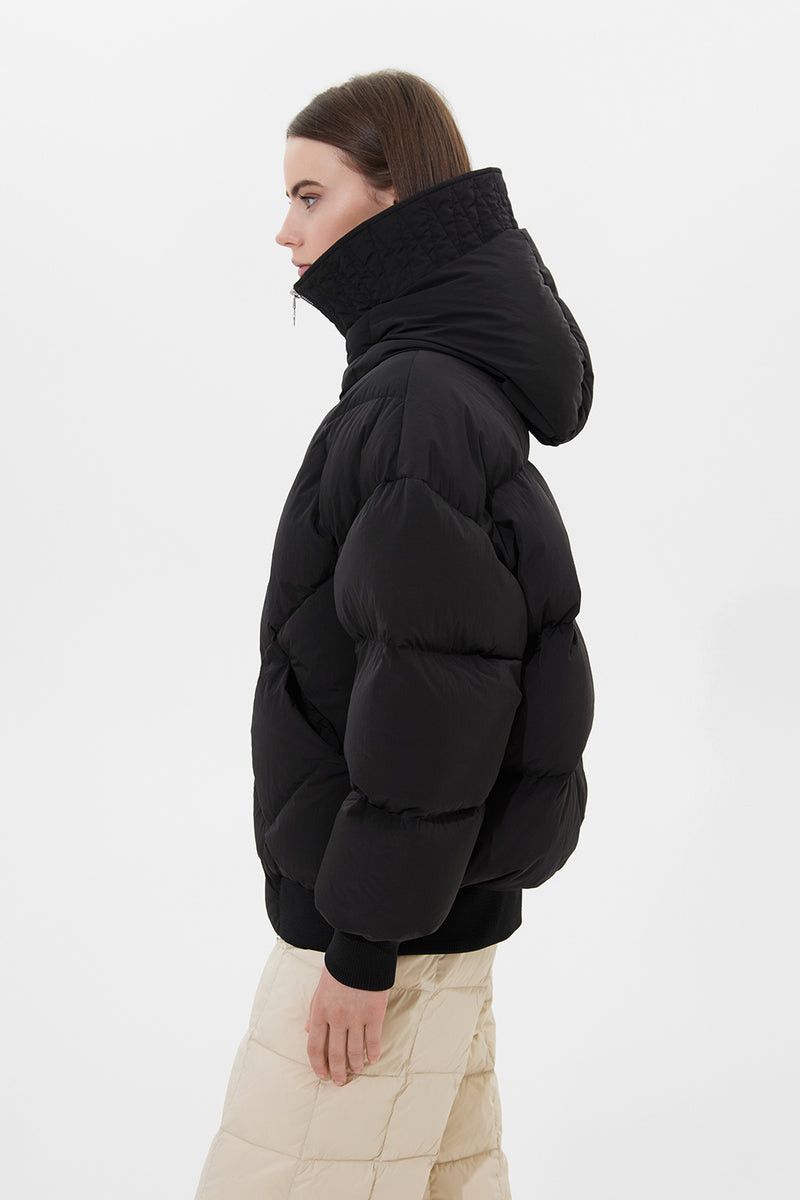 IENKI IENKI o1s22i1n1024 Short Down Jacket in Black Size M / US 6-8 / IT 42-44 - 7 Thumbnail