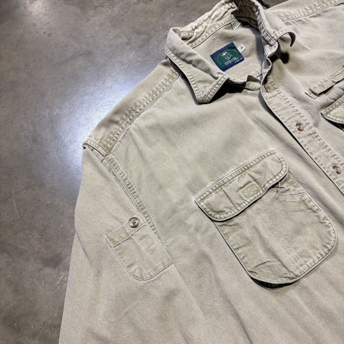Camel Vintage Camel Cigarettes Button Up Shirt Work Utility 90s Size US XL / EU 56 / 4 - 8 Thumbnail