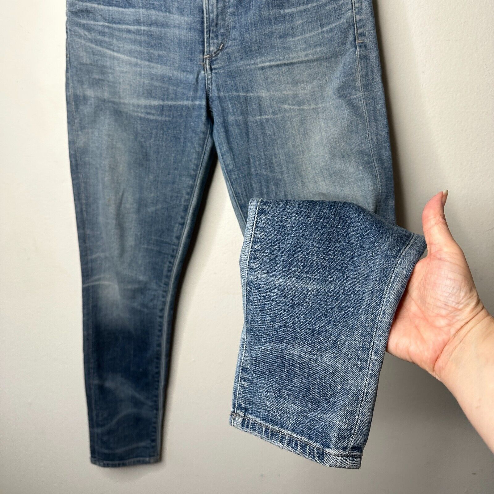 Citizens Of Humanity Revolve Citizens of Humanity Lt Wash Midrise Skinny Jean 28 Size 28" / US 6 / IT 42 - 2 Thumbnail