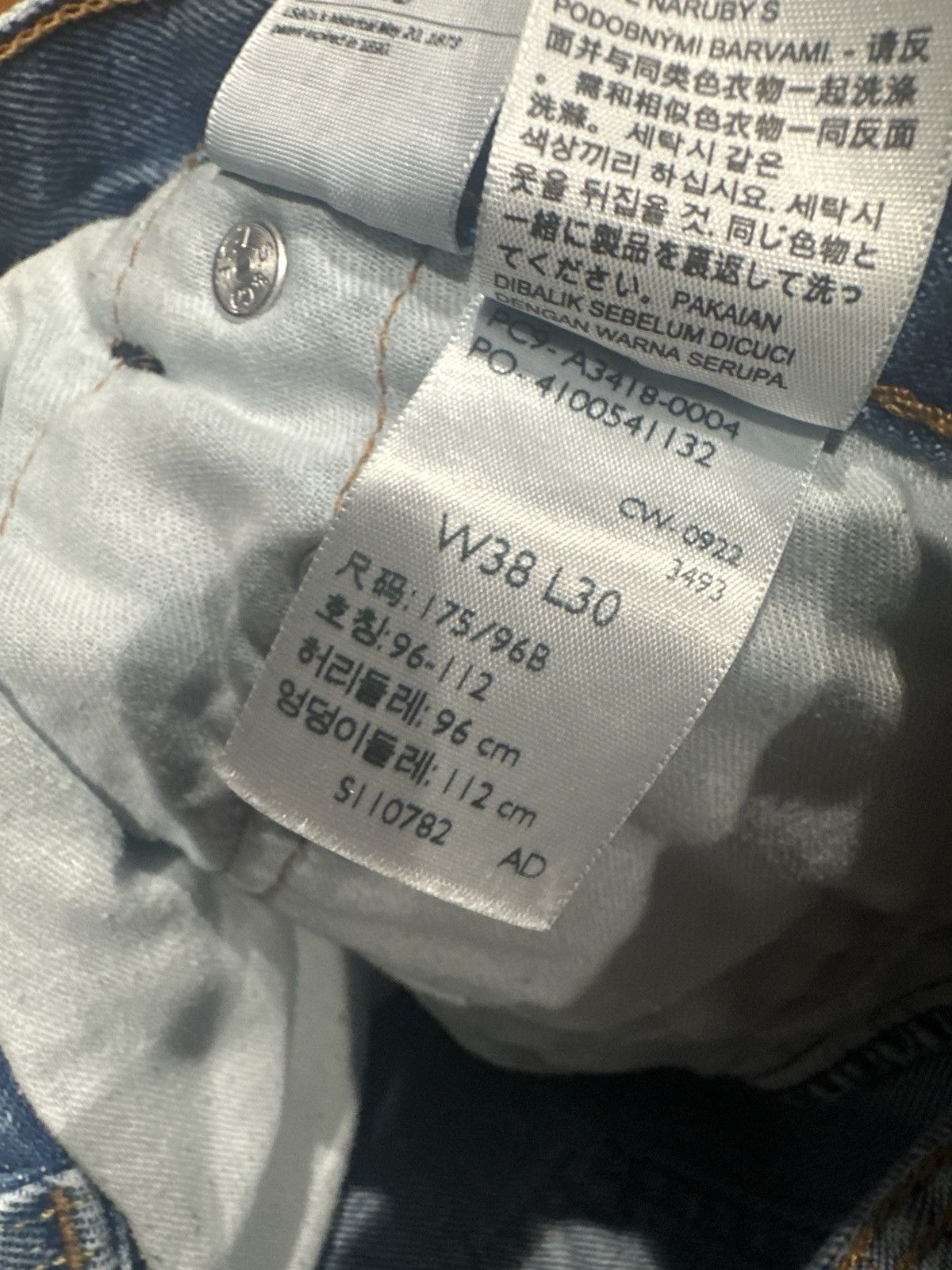 Levi's Customized 550 Relaxed Levi’s Jeans Size US 38 / EU 54 - 5 Thumbnail