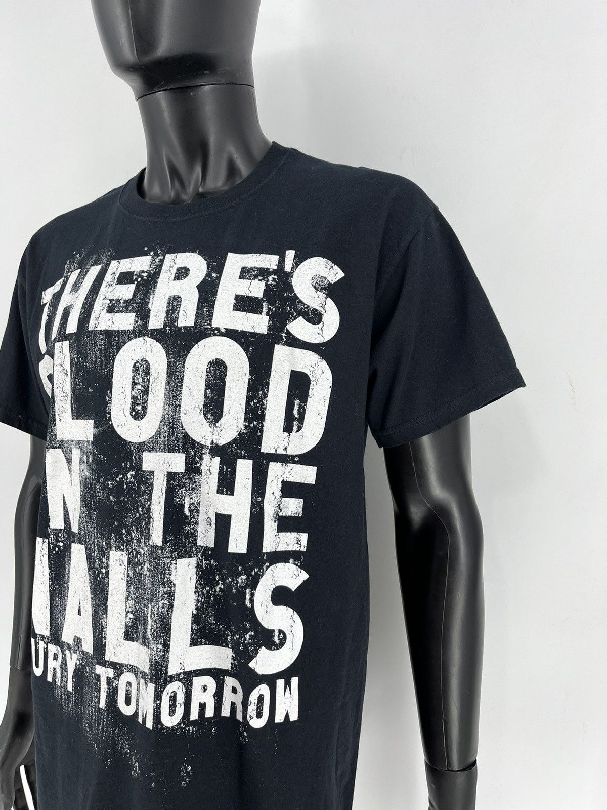 Band Tees Vintage Y2K Bury Tomorrow – Bitemarks Lyrics Band Rock Stree Size US L / EU 52-54 / 3 - 7 Thumbnail