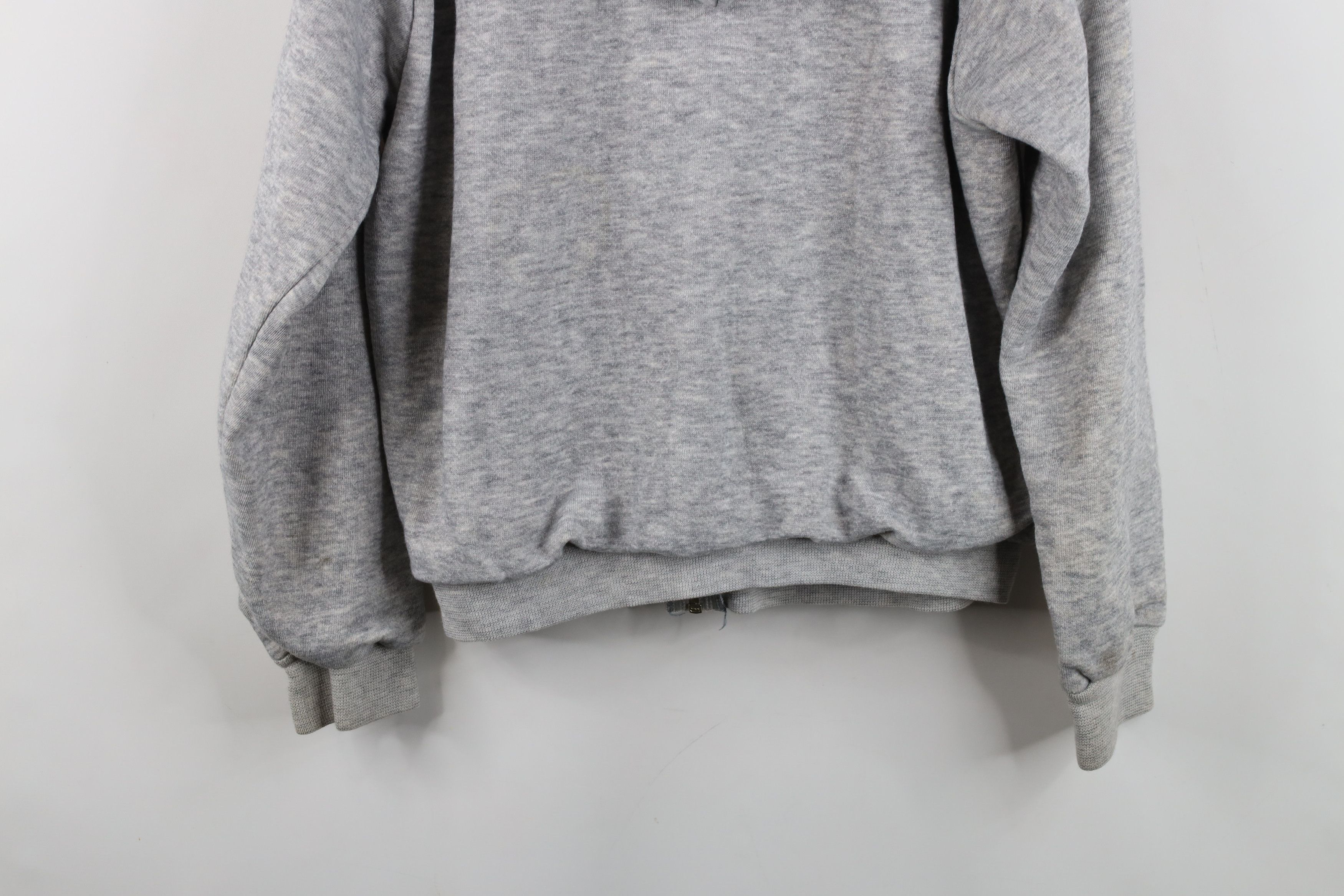 Vintage Vintage 70s 80s Streetwear Waffle Knit Lined Hoodie USA Size US XL / EU 56 / 4 - 16 Thumbnail