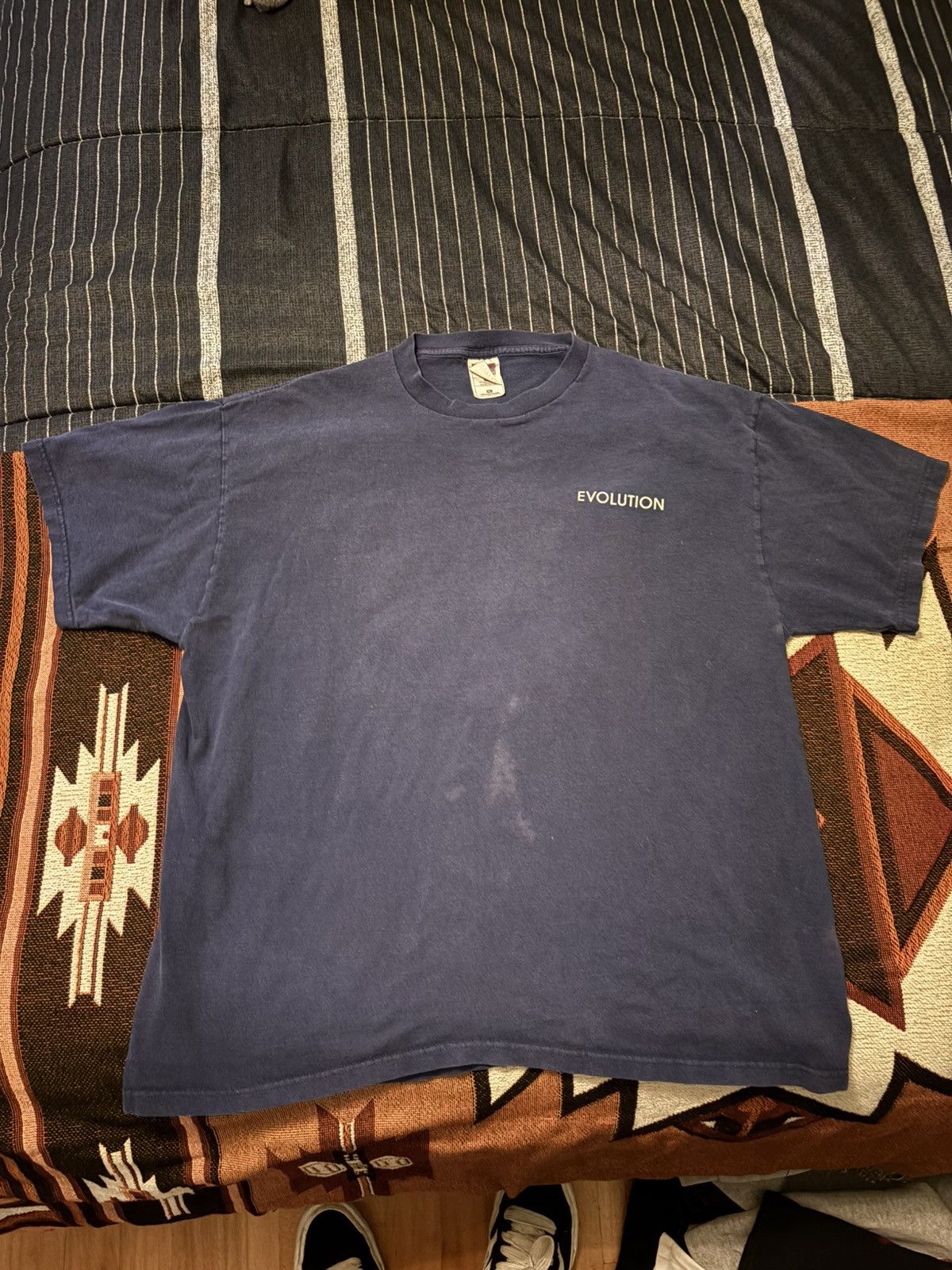 Vintage Vintage Evolution Movie Tee Size US XL / EU 56 / 4 - 1 Thumbnail