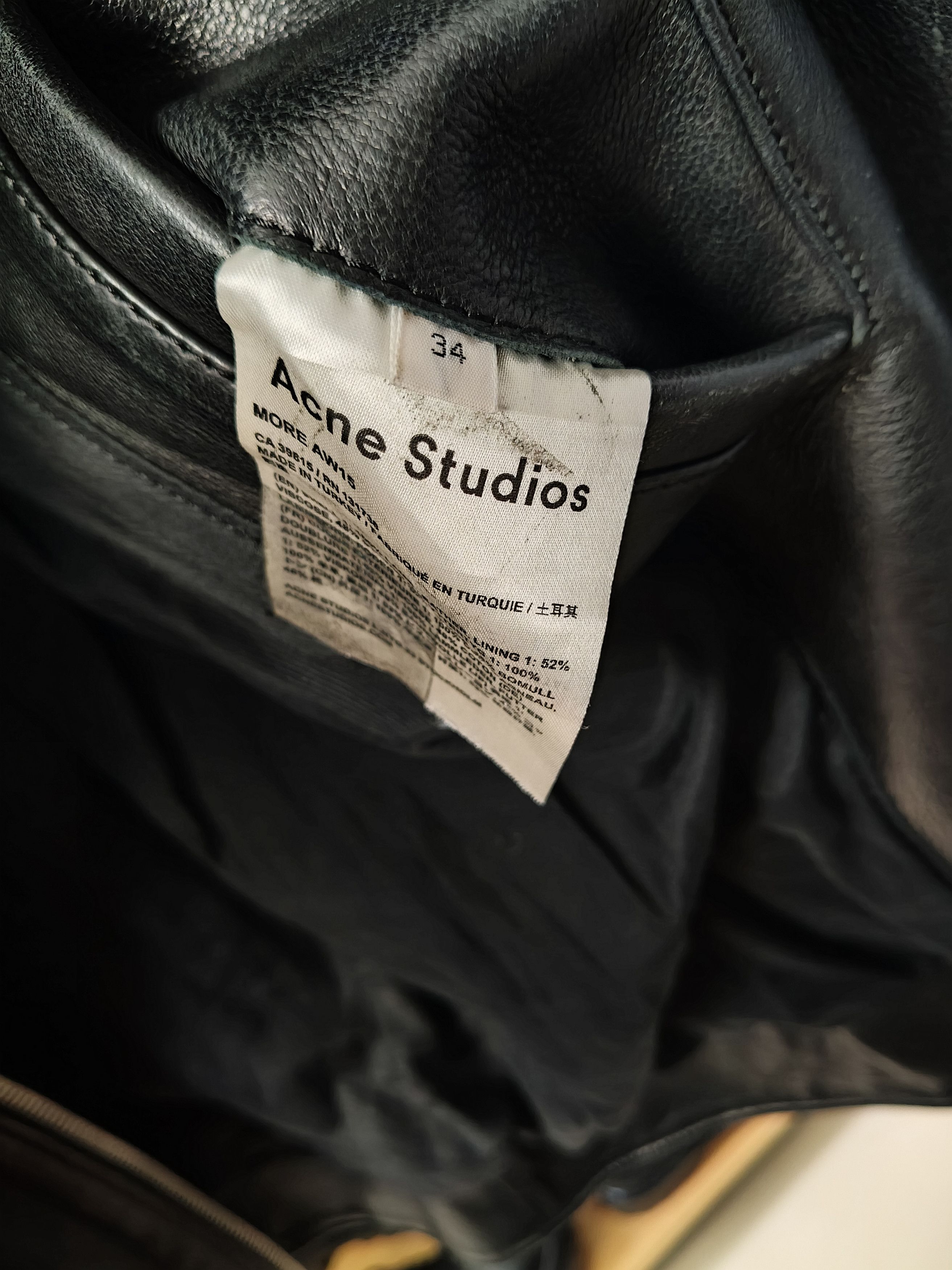 Acne Studios 🕷️💥 Acne studio leather jackets Size US XL / EU 56 / 4 - 14 Thumbnail